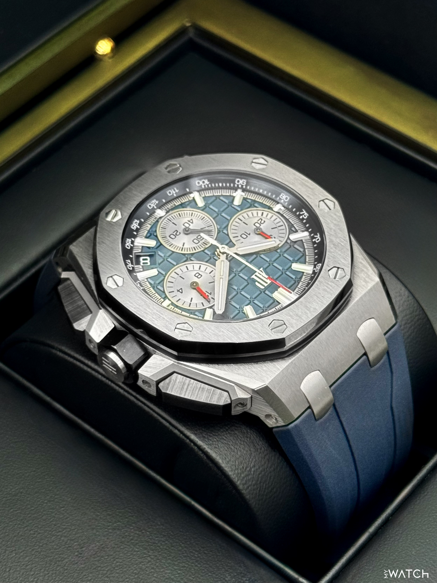 2022 Audemars Piguet Royal Oak Offshore 43mm 26420TI Titanium Blue Dial