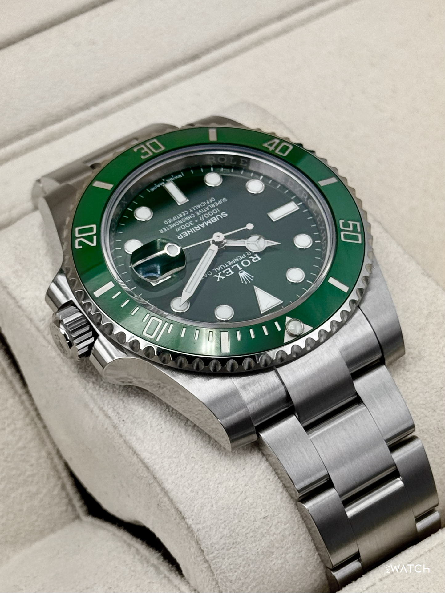 2019 Rolex Submariner “Hulk” 40mm 116610LV Green Dial - MyWatchLLC