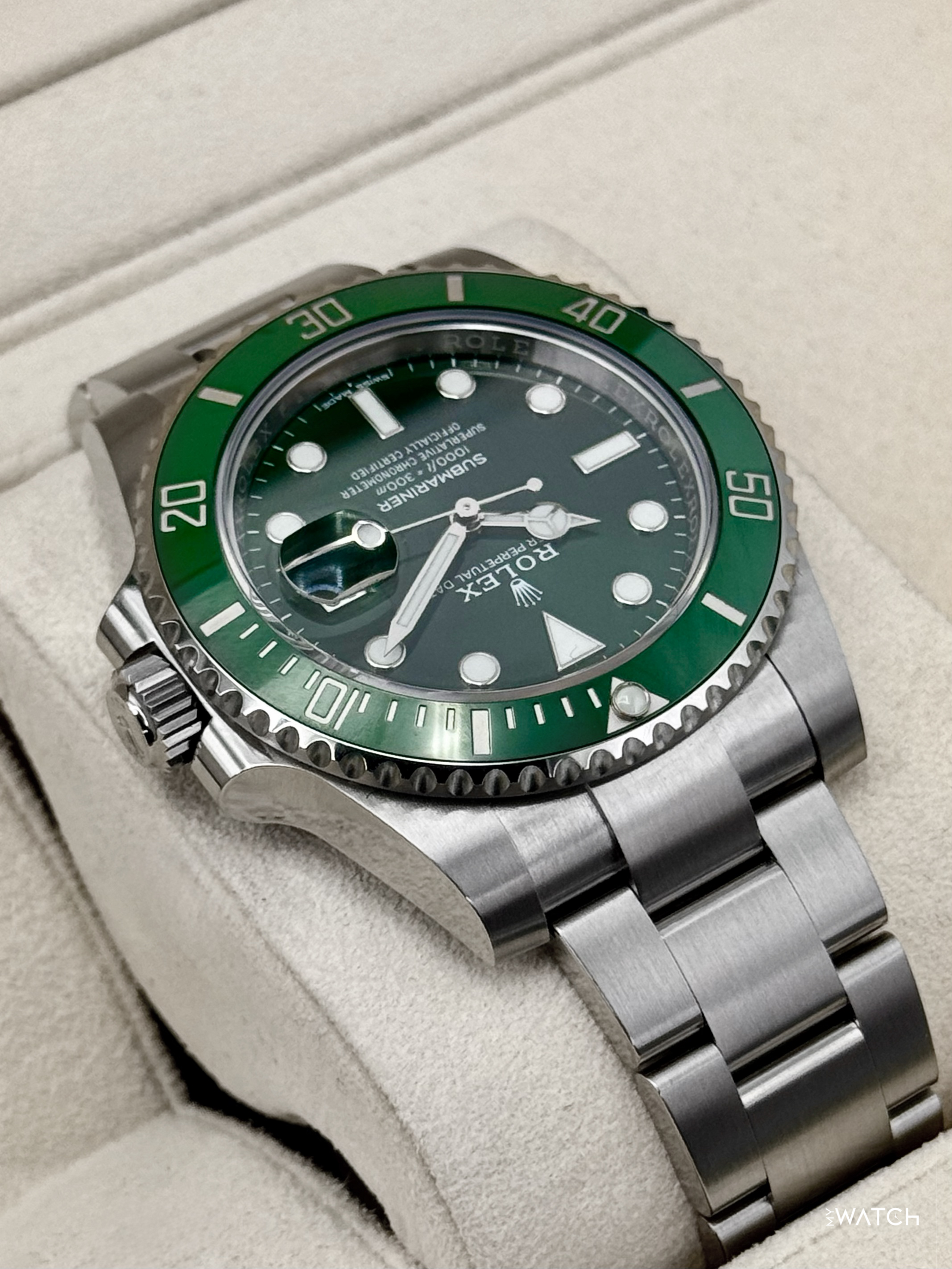 2019 Rolex Submariner “Hulk” 40mm 116610LV Green Dial - MyWatchLLC