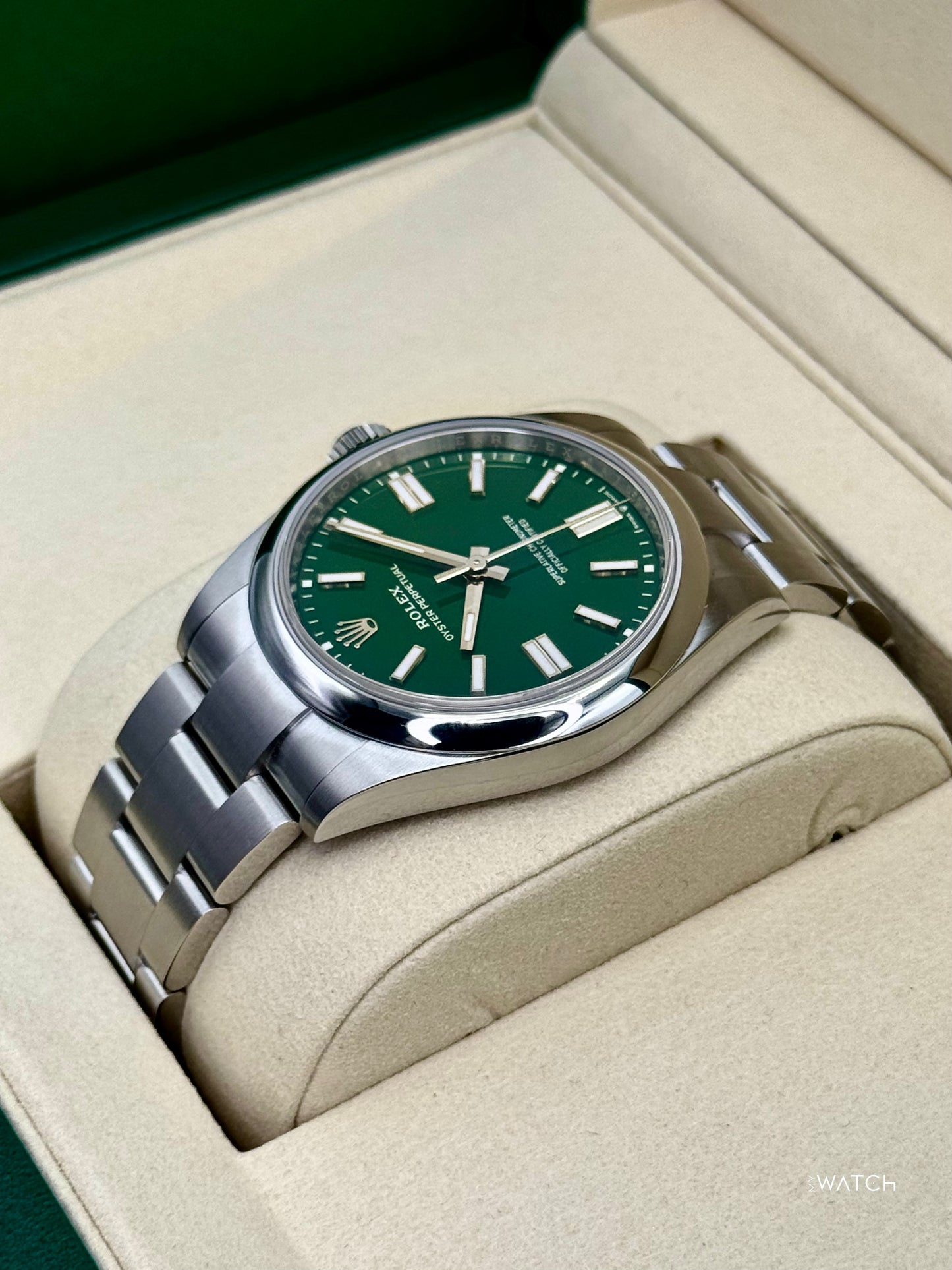 NEW 2025 Rolex Oyster Perpetual 41mm 134300 Green Dial