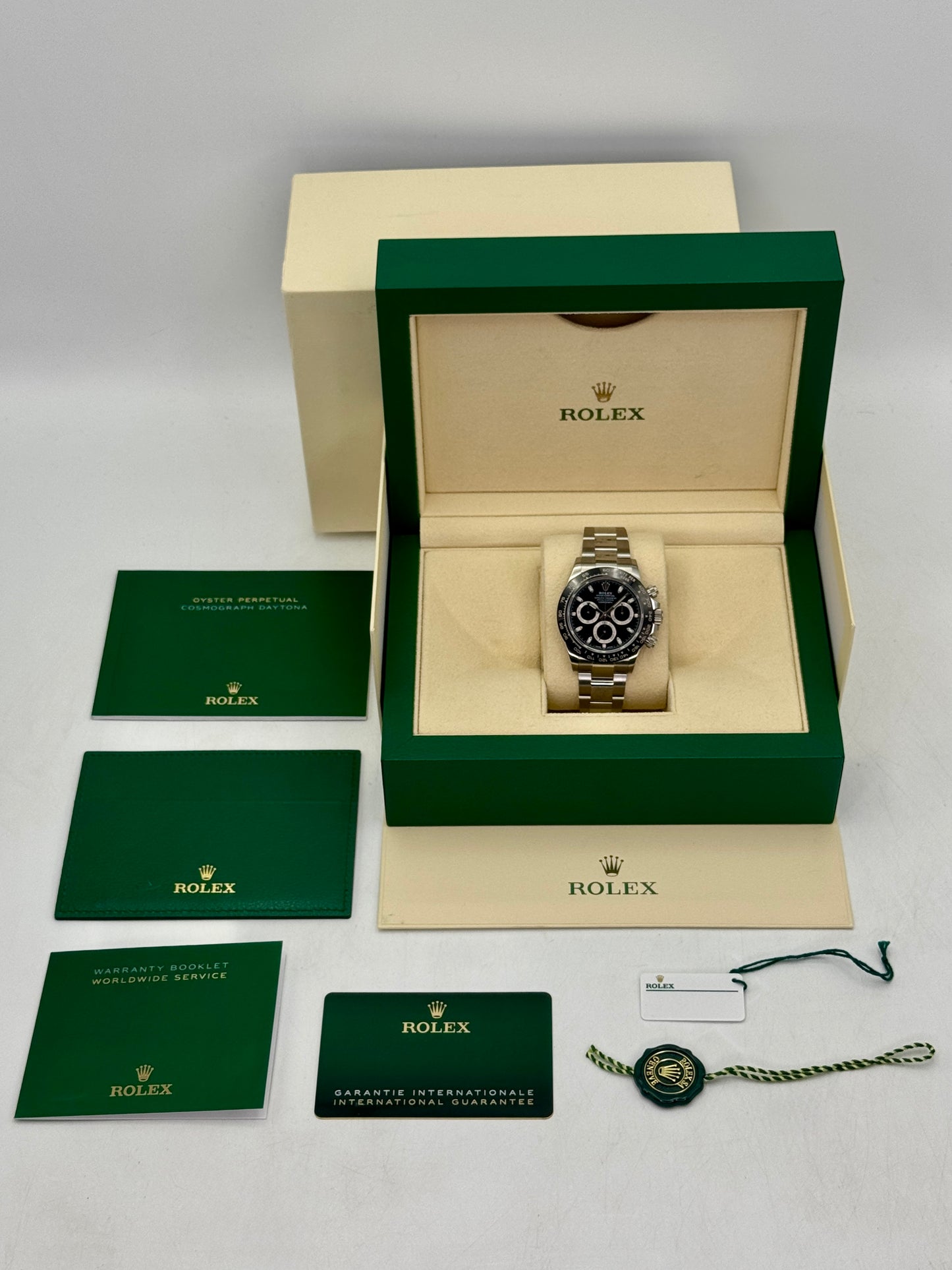 2024 Rolex Daytona 40mm 116500LN Stainless Steel Black Dial