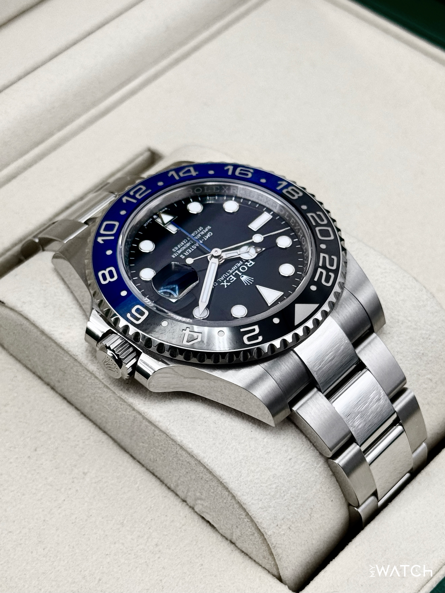 2026 Rolex GMT-Master II "Batman" 40mm 126710BLNR Oyster - MyWatchLLC