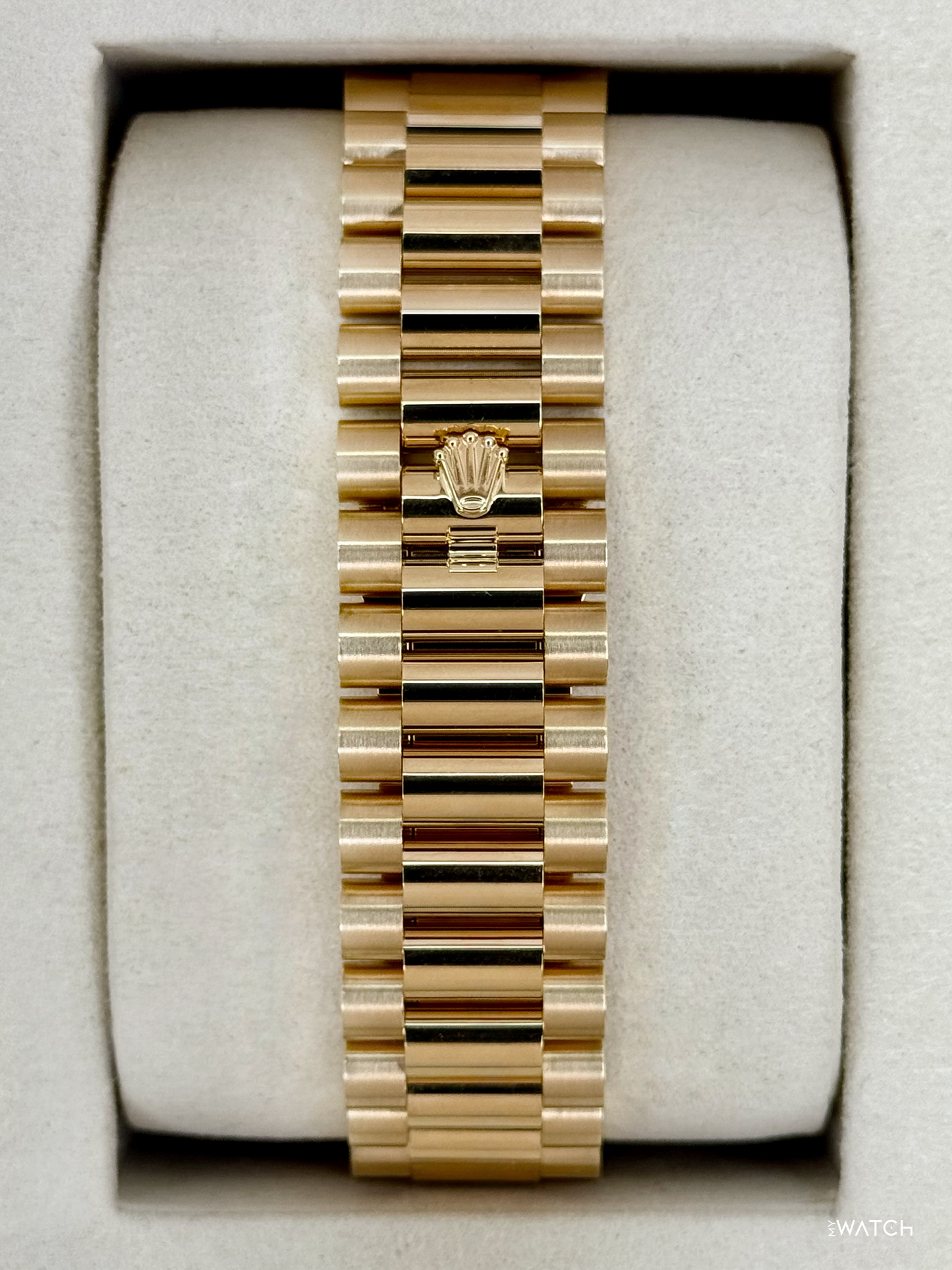 NEW 2026 Rolex Day-Date 40mm 228238 Champagne Diamond Baguette Dial - MyWatchLLC