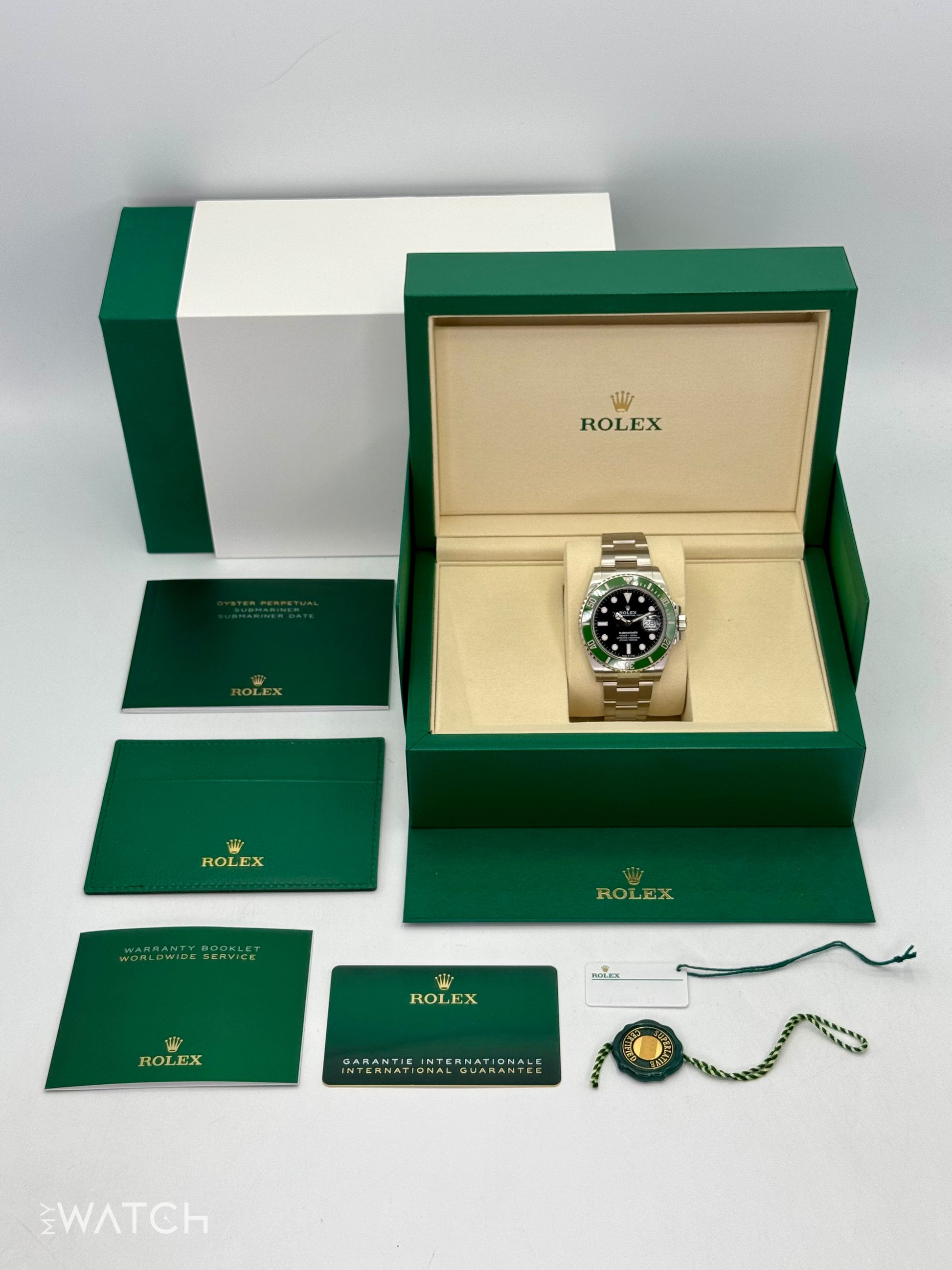 NEW 2025 Rolex Submariner "Starbucks" 41mm 126610LV Black Dial - MyWatchLLC