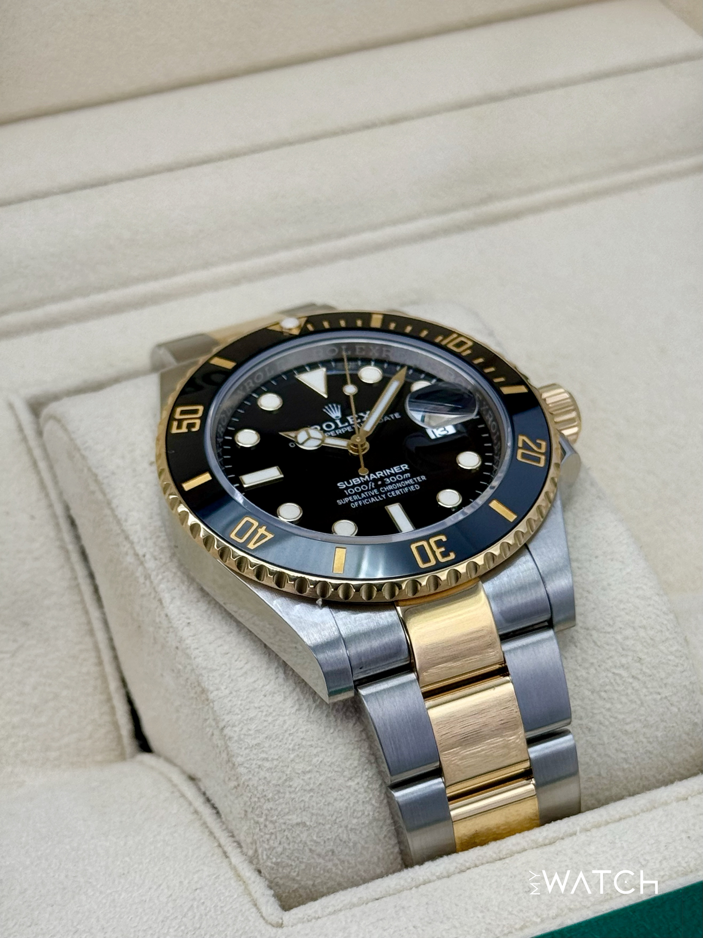 2021 Rolex Submariner 41mm 126613LN Two-Tone Black Dial