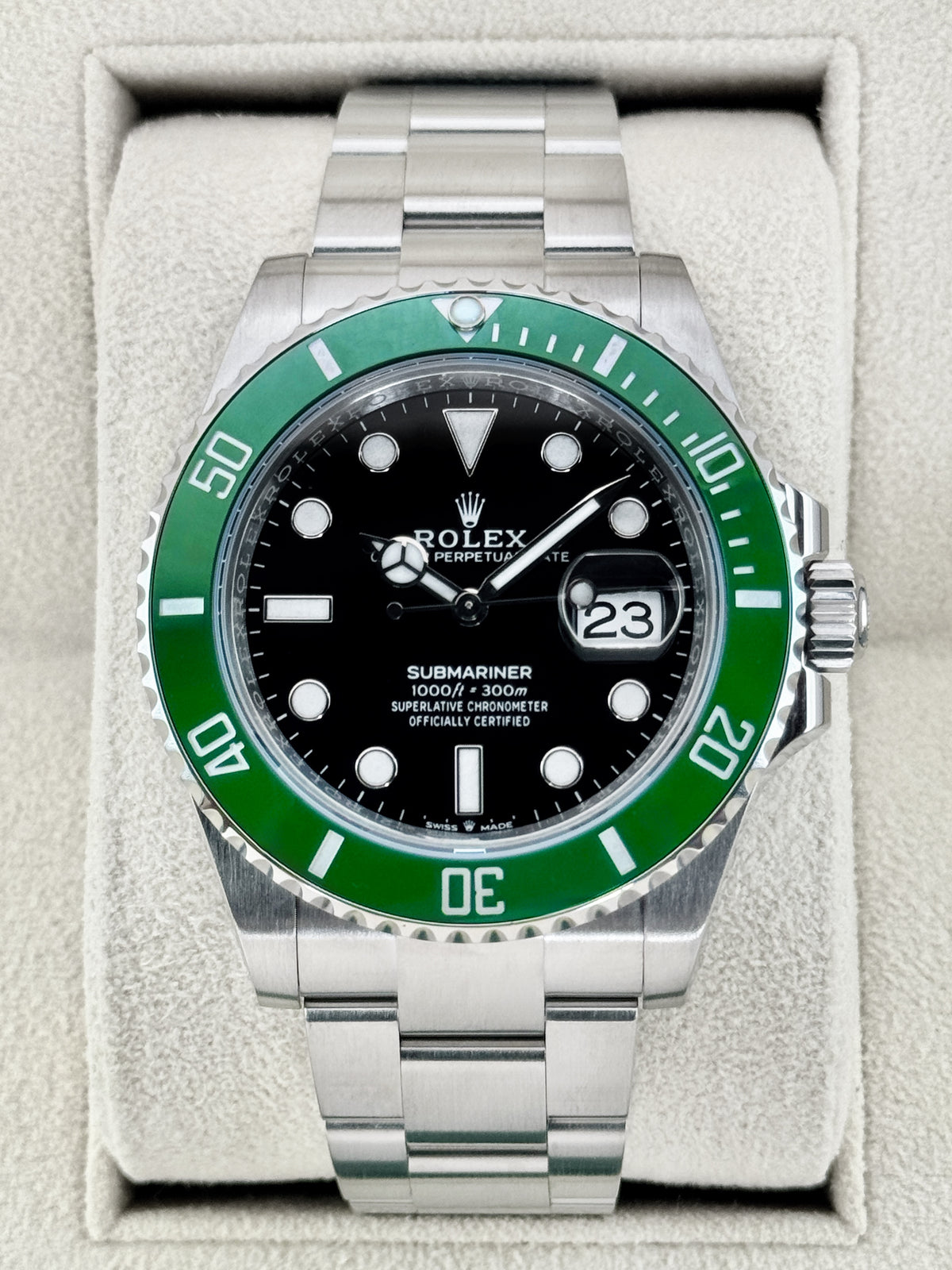 2024 Rolex Submariner Starbucks 41mm 126610LV Black Dial