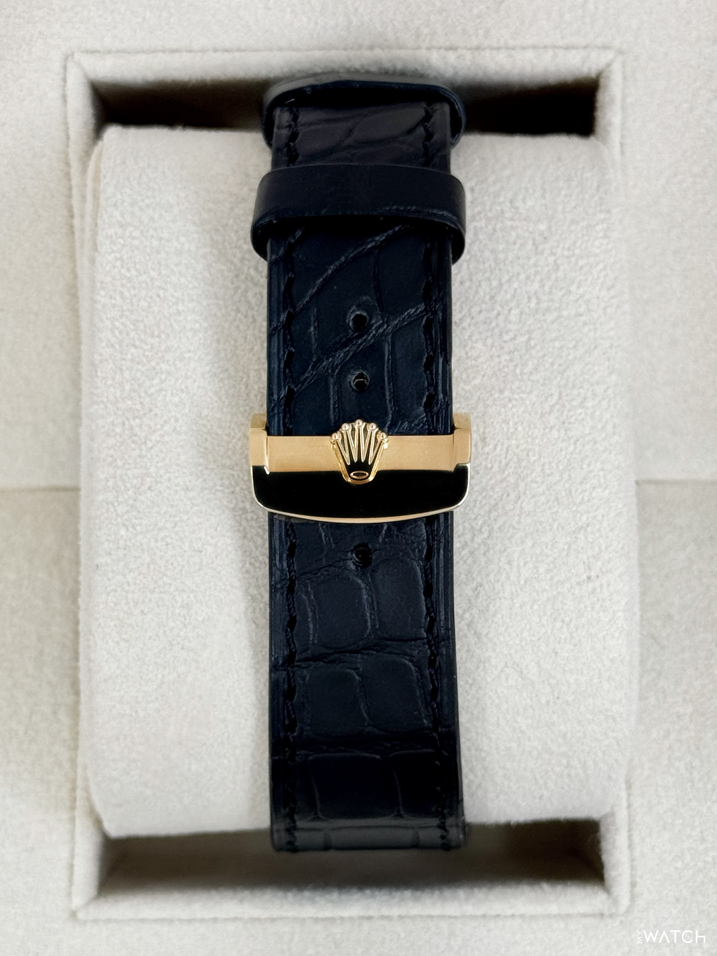 2022 Rolex 1908 39mm 52508 Yellow Gold Black Dial - MyWatchLLC