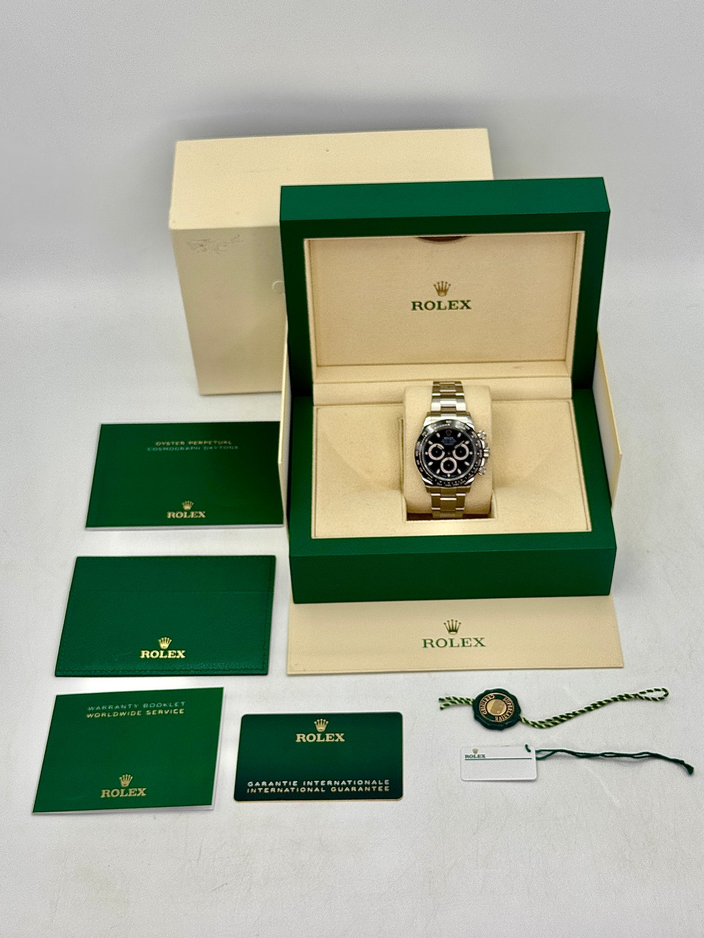 2024 Rolex Daytona 40mm 116500LN Stainless Steel Black Dial