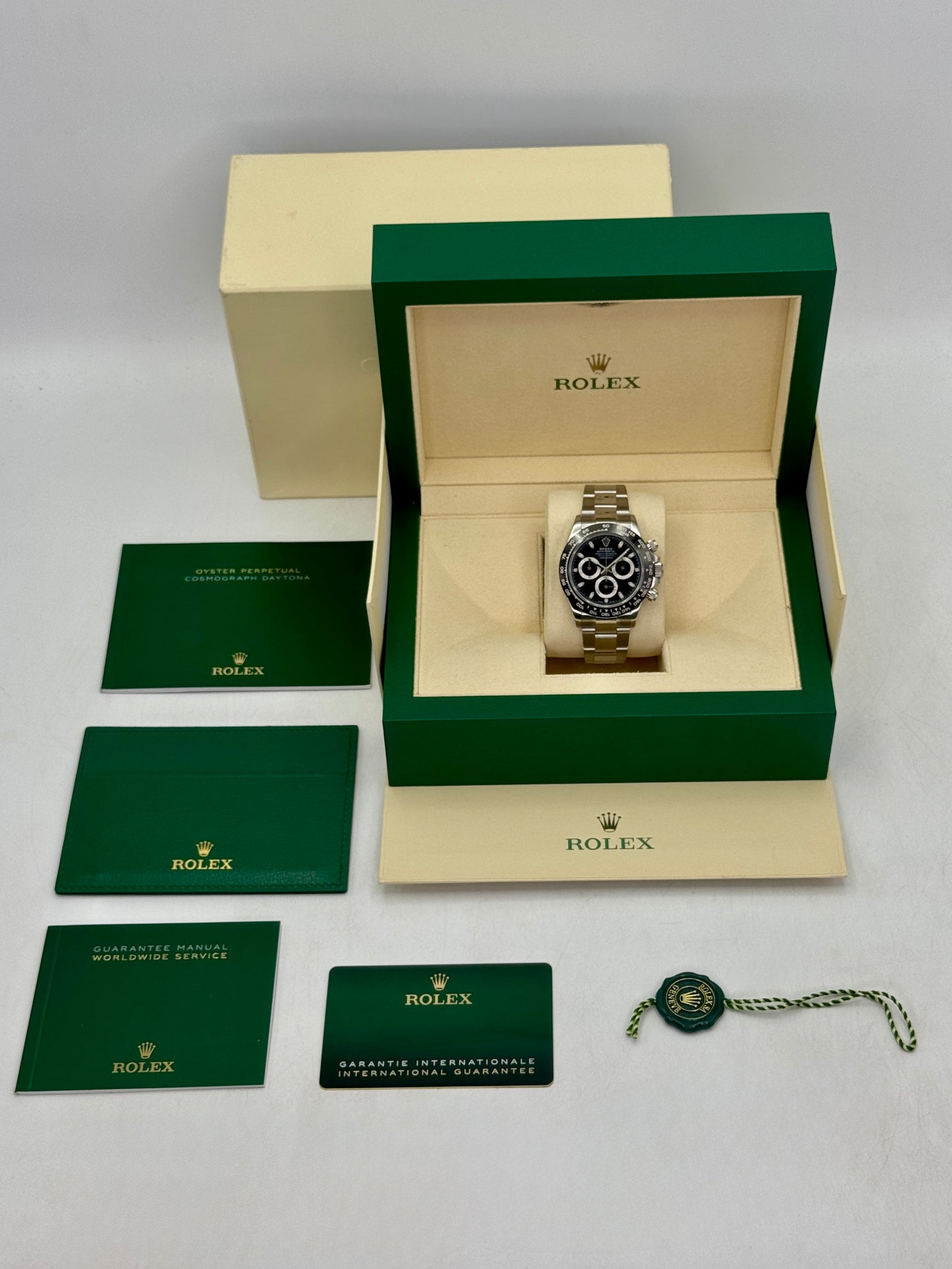 2023 Rolex Daytona 40mm 116500LN Stainless Steel Black Dial