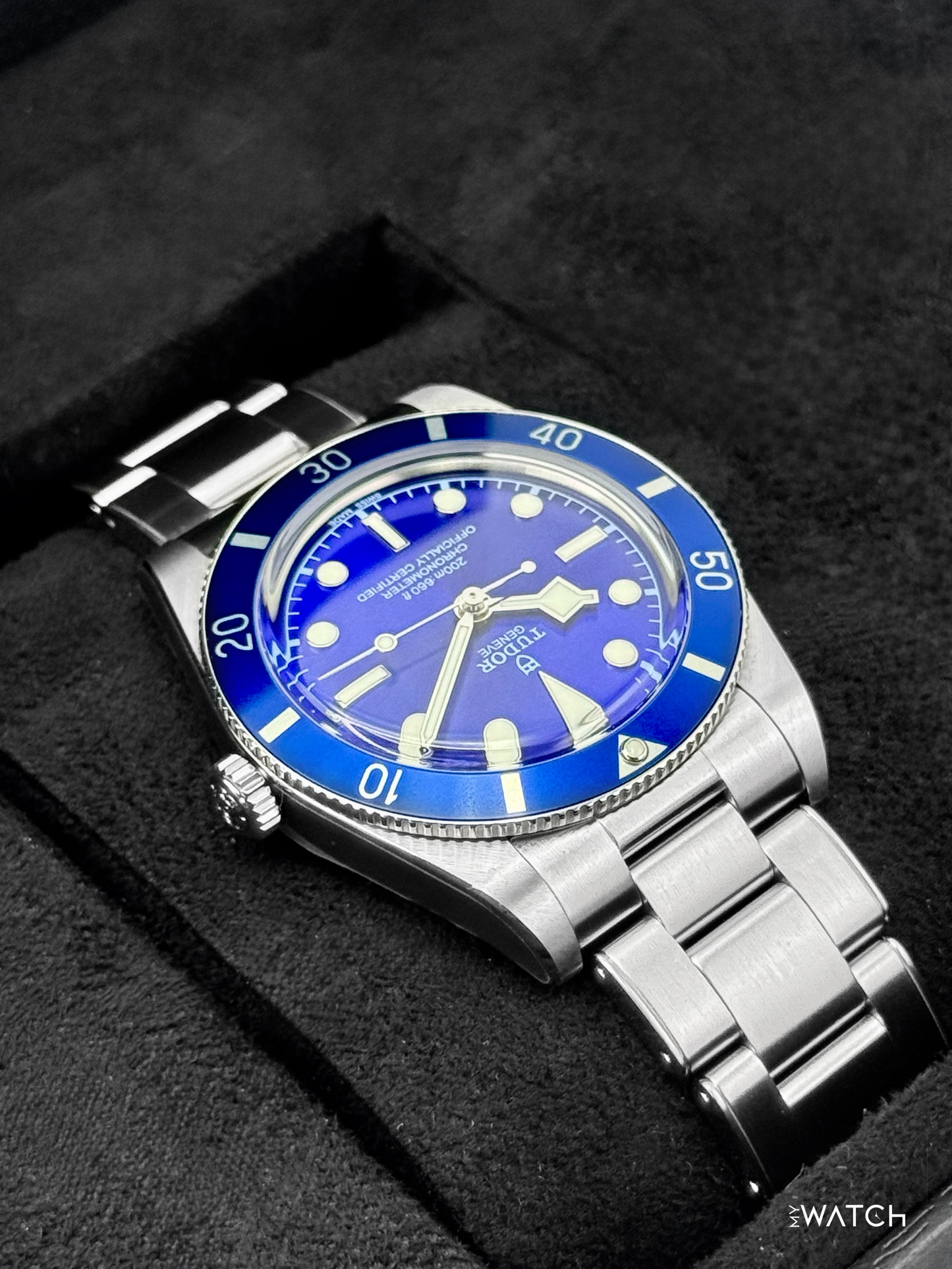 NEW 2026 Tudor Black Bay 54 37mm 79000B Stainless Steel Blue Dial - MyWatchLLC