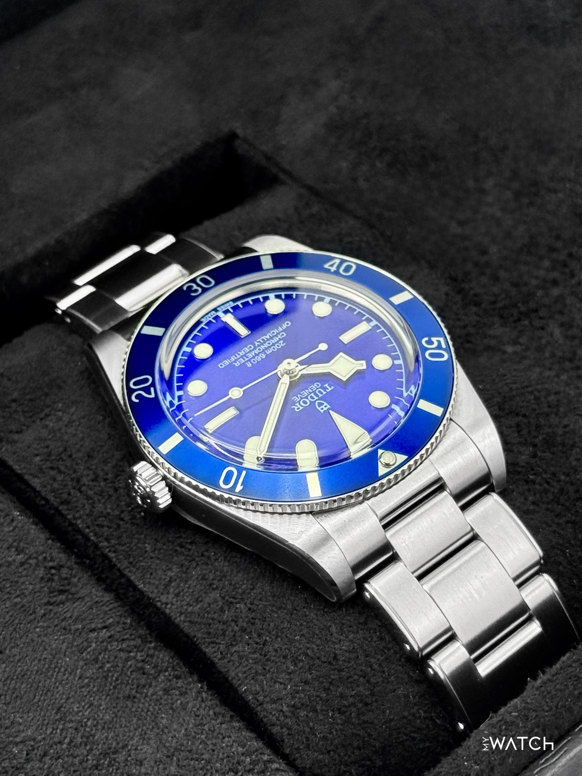 NEW 2026 Tudor Black Bay 54 37mm 79000B Stainless Steel Blue Dial - MyWatchLLC