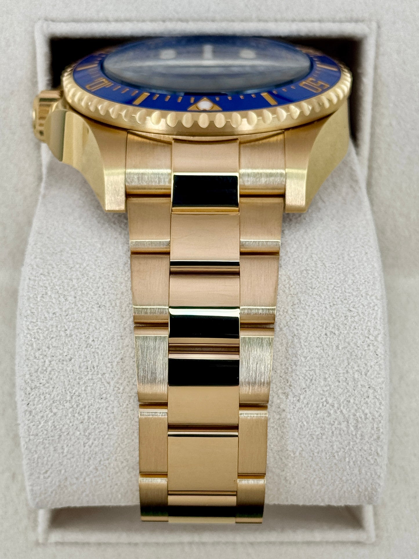 2025 Rolex Deepsea 44mm 136668LB 18K Yellow Gold Blue Dial
