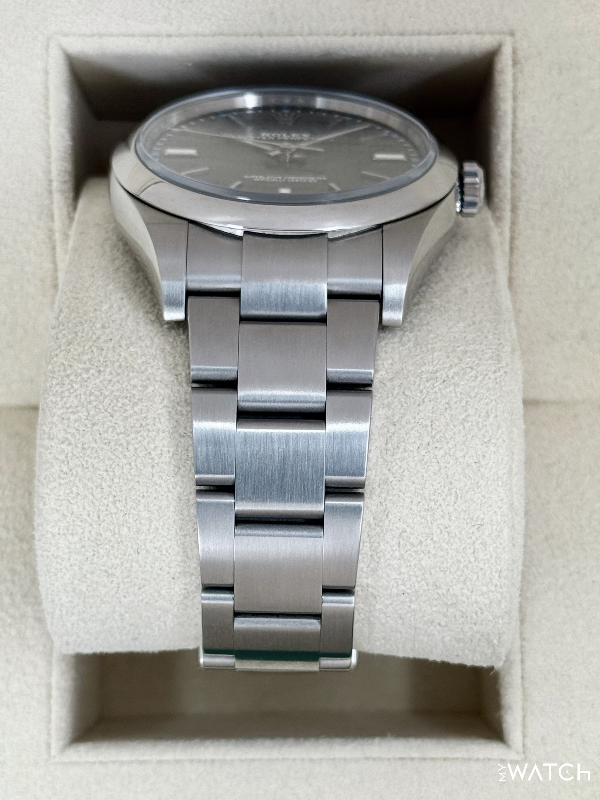 2019 Rolex Oyster Perpetual 39mm 114300 Rhodium Dial - MyWatchLLC