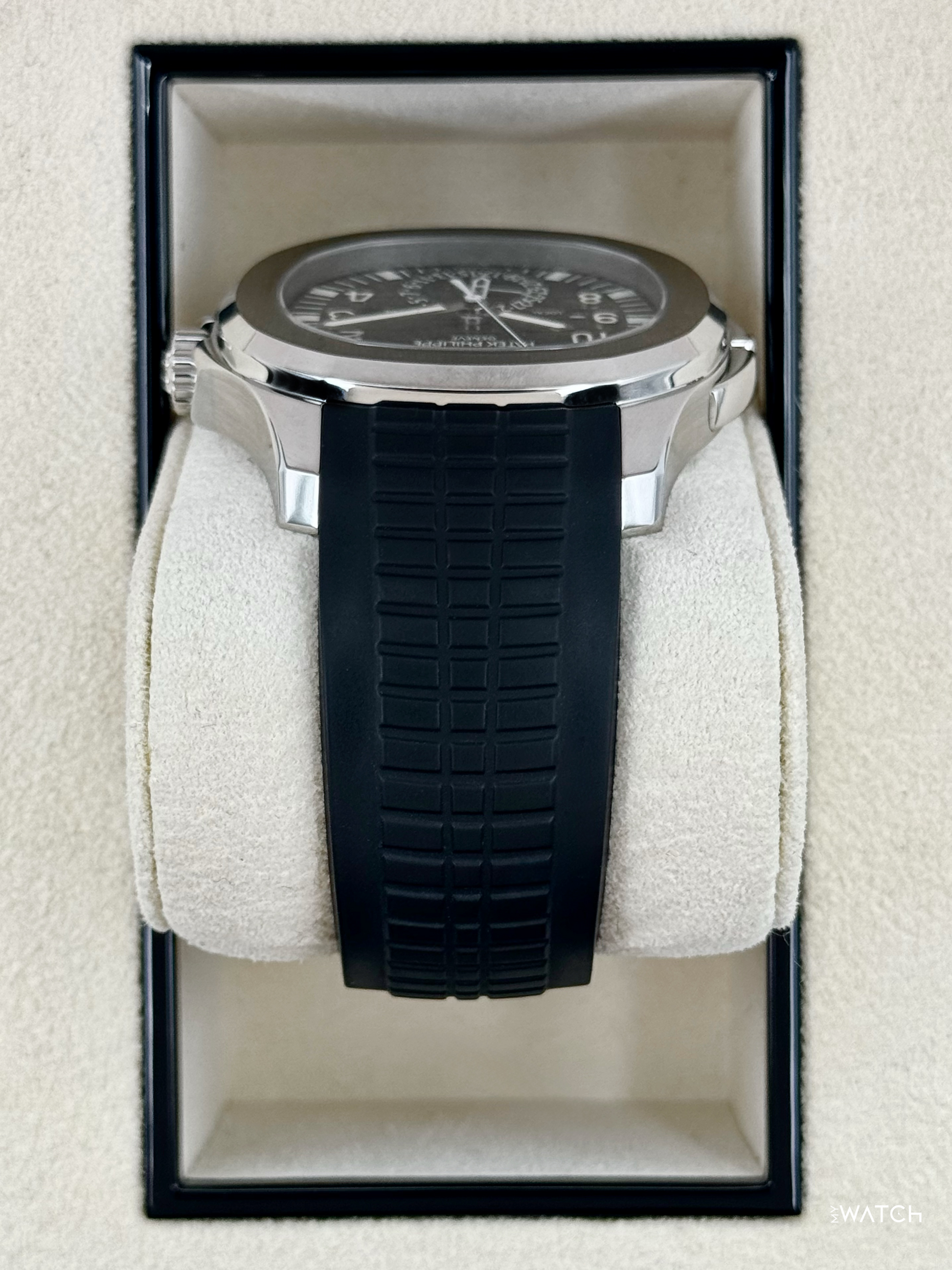 2016 Patek Philippe Aquanaut 5164A-001 Stainless Steel Gray Dial - MyWatchLLC