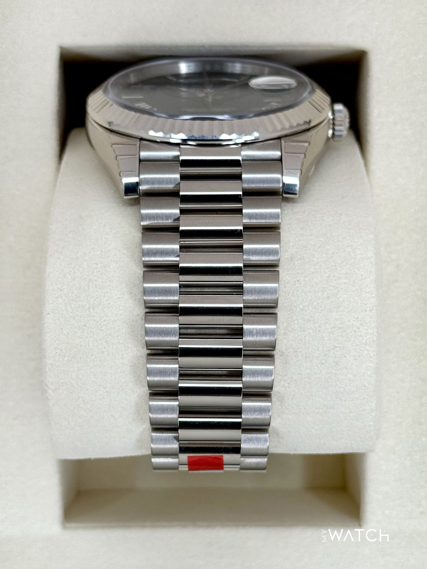 NEW 2025 Rolex Day-Date 40mm 228239 Presidential Blue Ombre Dial