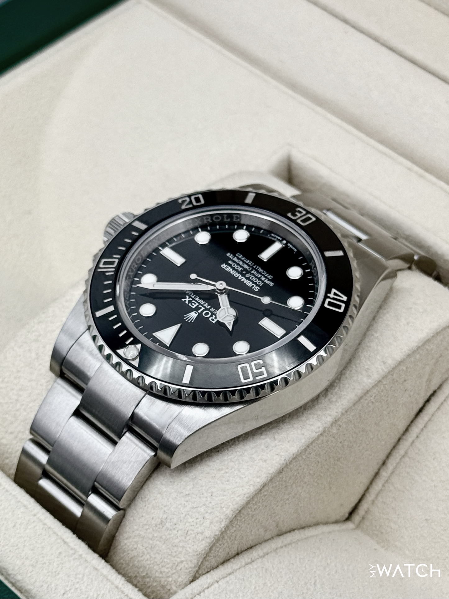 2021 Rolex Submariner 41mm 124060 Stainless Steel Black Dial - MyWatchLLC