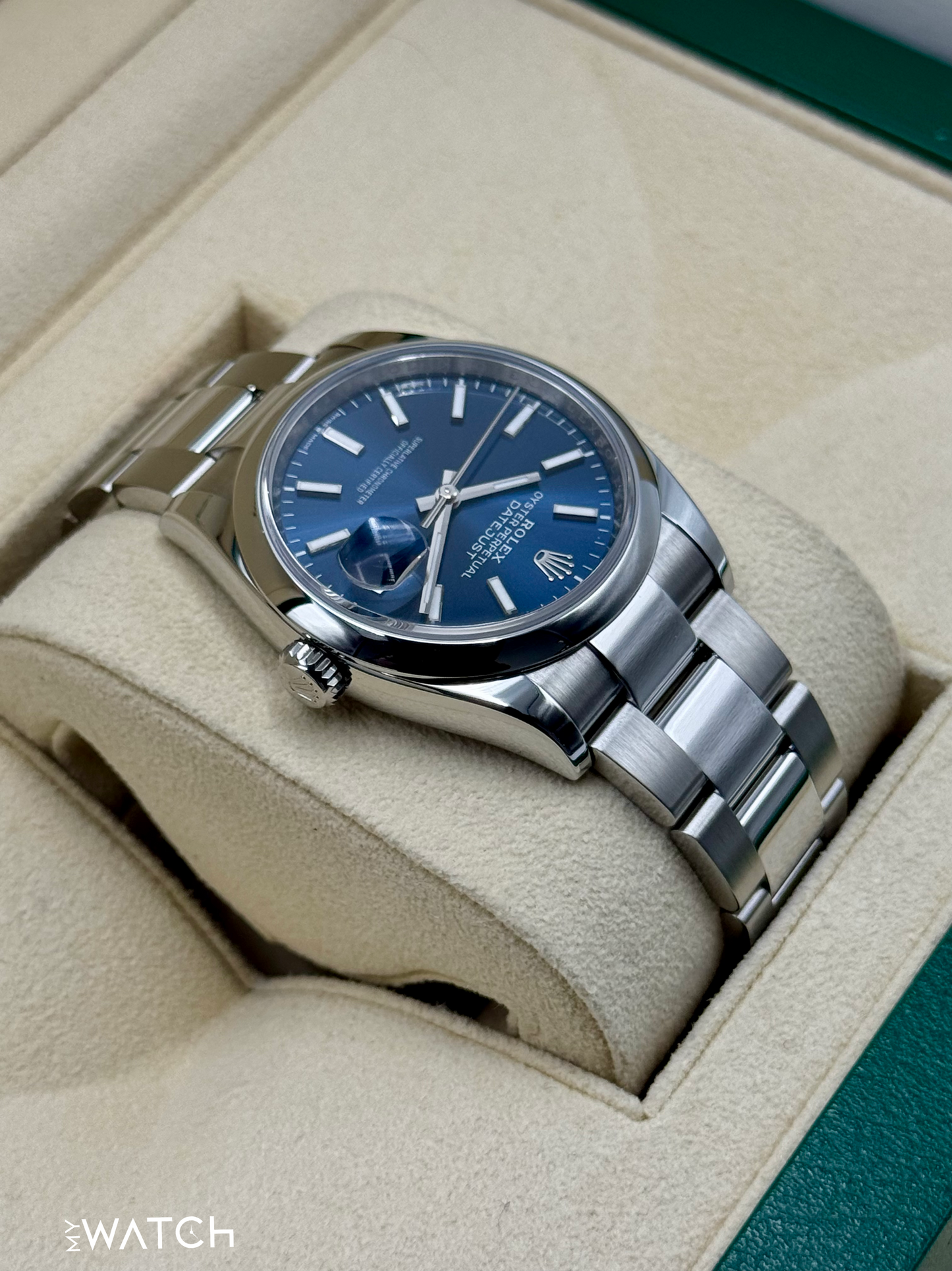 2024 Rolex Datejust 36mm 126200 Oyster Blue Dial