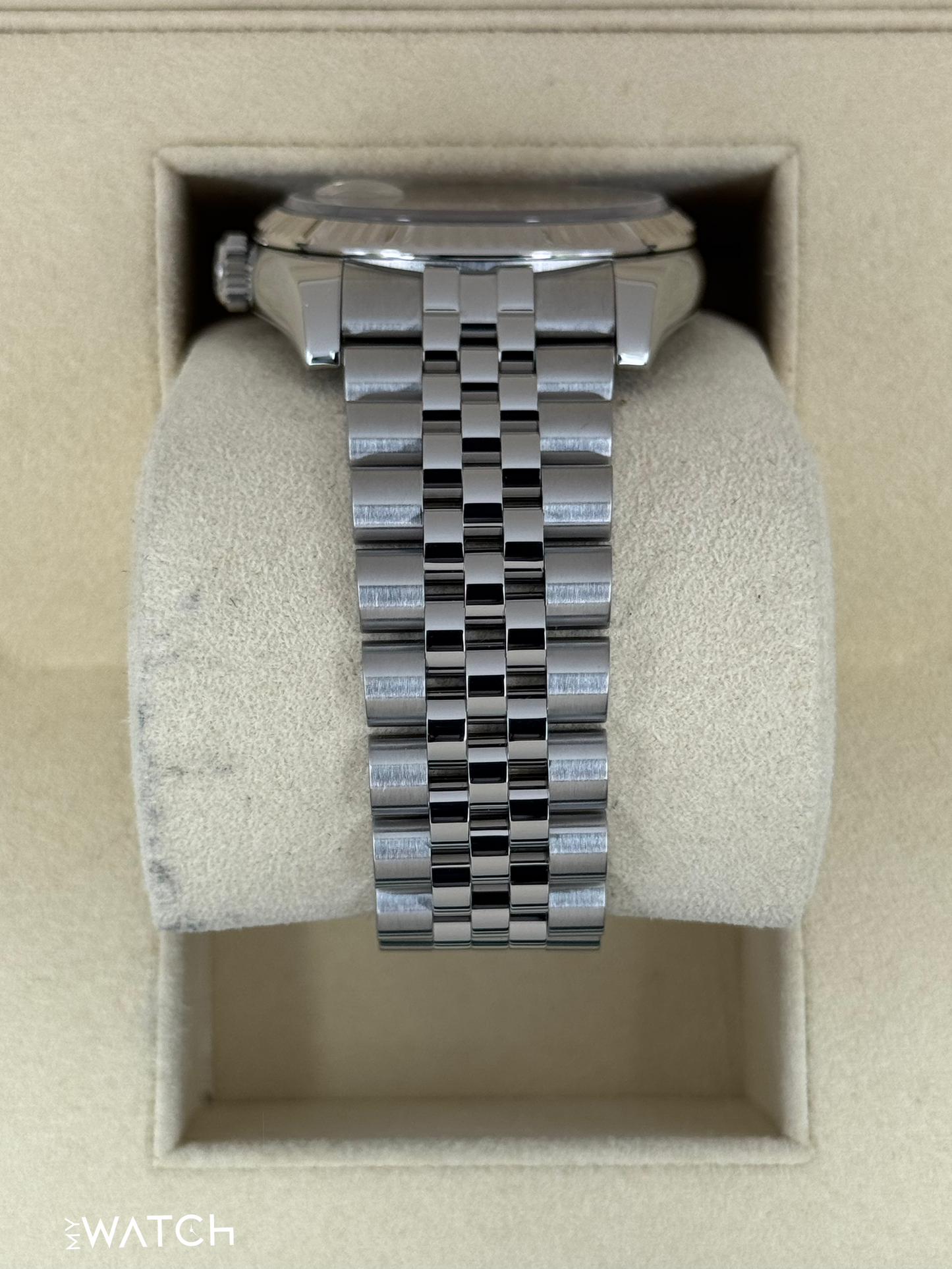 2017 Rolex Datejust 36mm 116234 Stainless Steel Jubilee Silver Diamond Dial