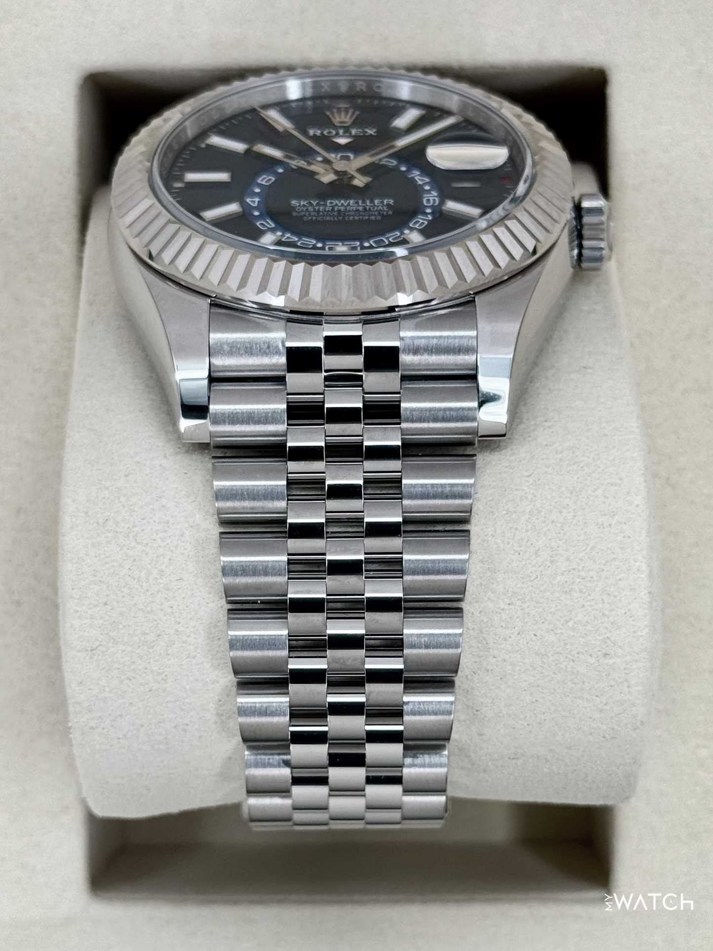 NEW 2026 Rolex Sky-Dweller 42mm 336934 Jubilee Blue Dial - MyWatchLLC