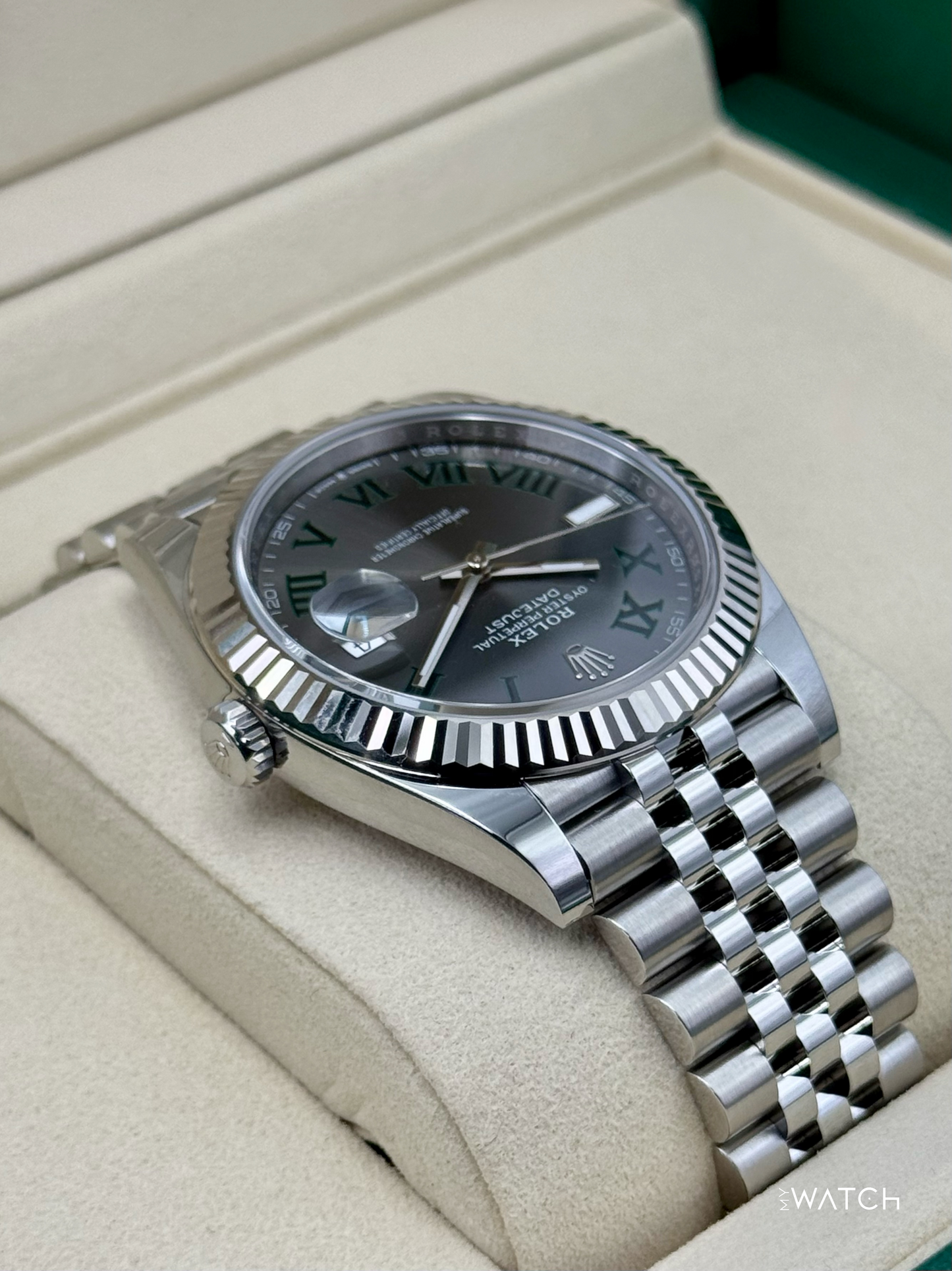 NEW 2025 Rolex Datejust 41mm 126334 Jubilee Wimbledon Dial (STICKERED)