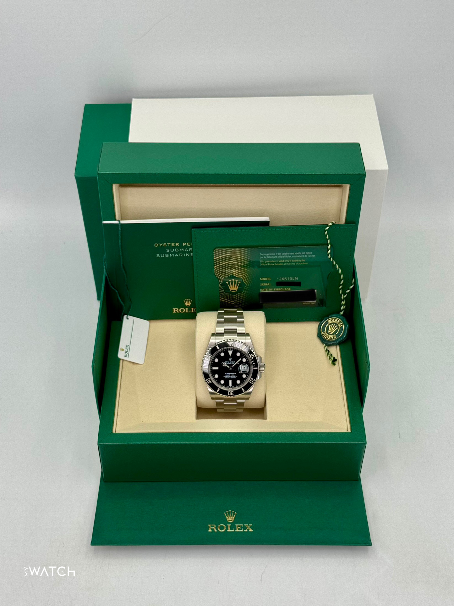 NEW 2025 Rolex Submariner 41mm 126610LN Stainless Steel Black Dial (STICKERED) - MyWatchLLC