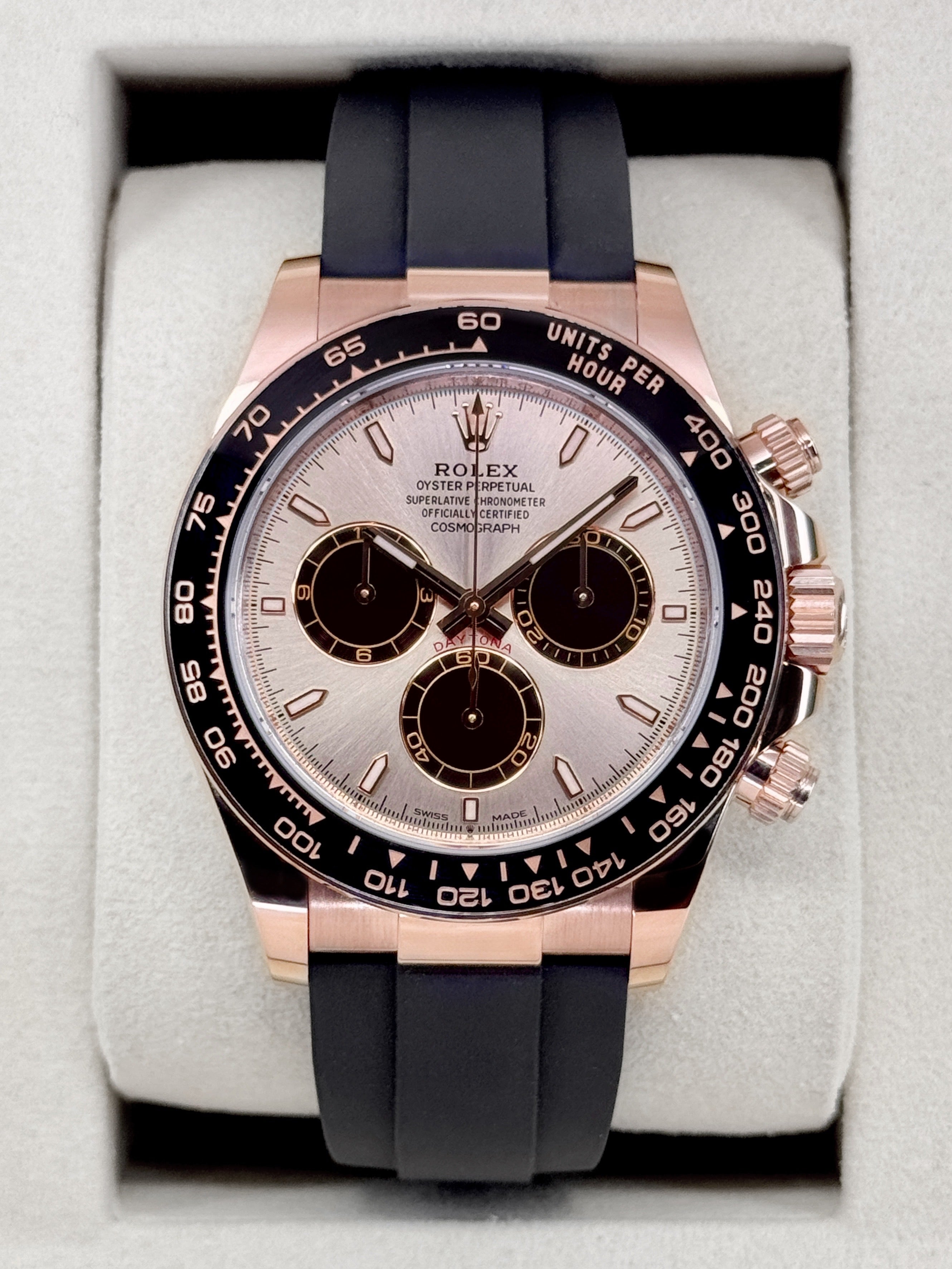 2022 Rolex Sky-Dweller 42mm 326238 Yellow Gold Oysterflex Black Dial
