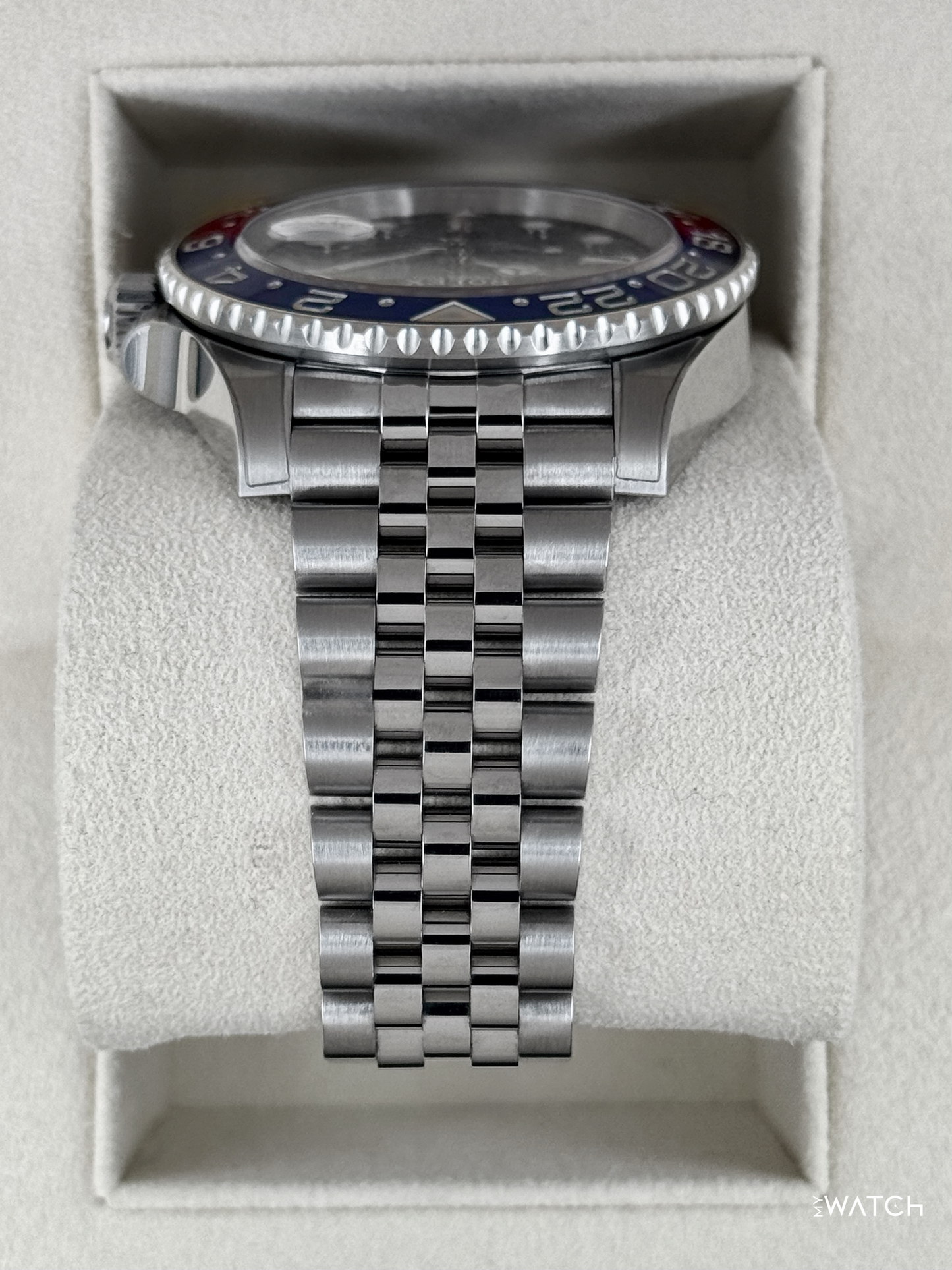2020 Rolex GMT-Master II "Pepsi" 40mm 126710BLRO Jubilee (STICKERED) - MyWatchLLC