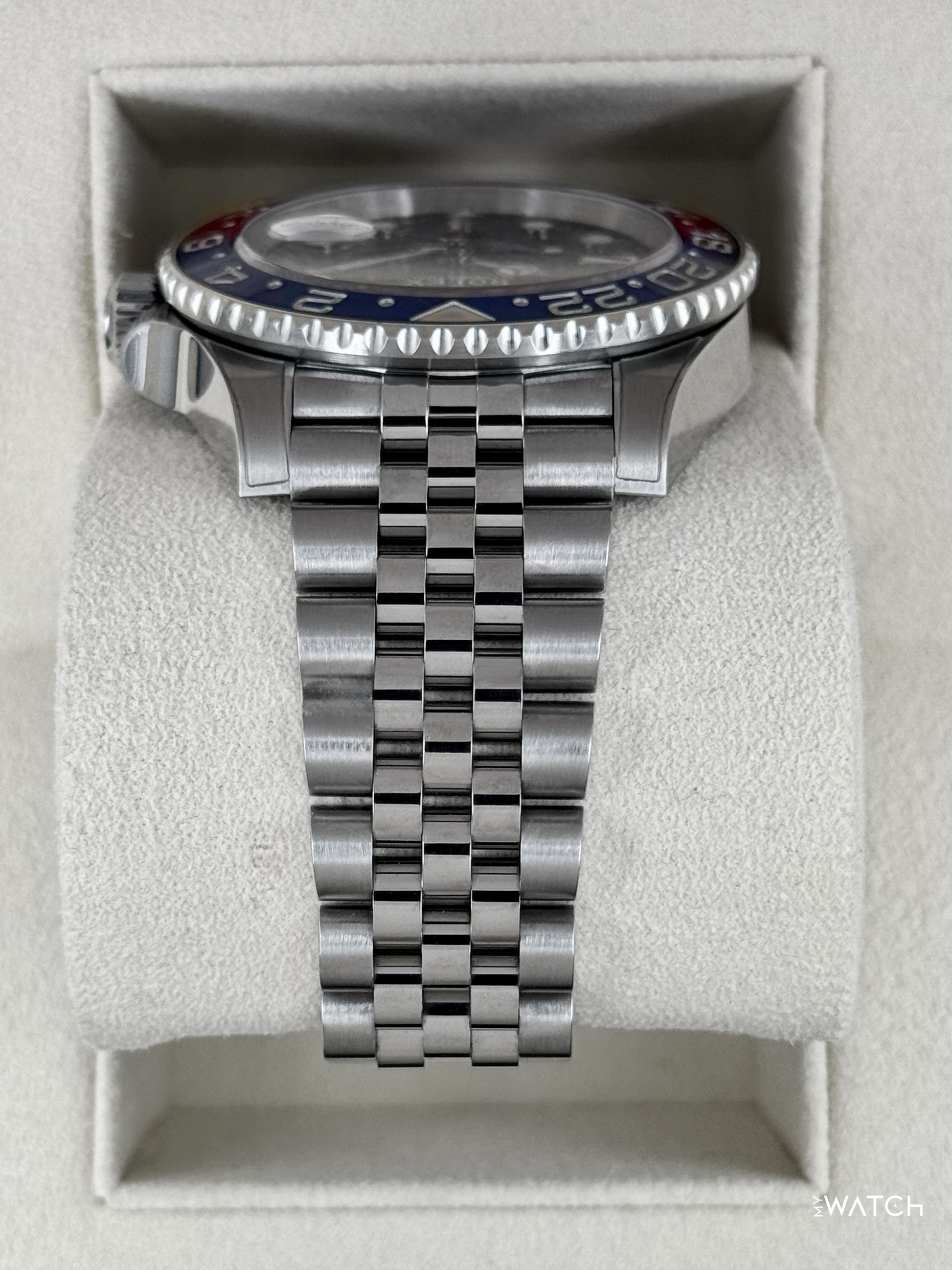 2020 Rolex GMT-Master II "Pepsi" 40mm 126710BLRO Jubilee (STICKERED) - MyWatchLLC