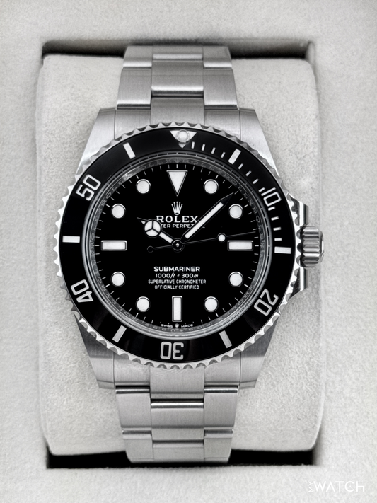 2025 Rolex Submariner 41mm 124060 Stainless Steel Black Dial - MyWatchLLC