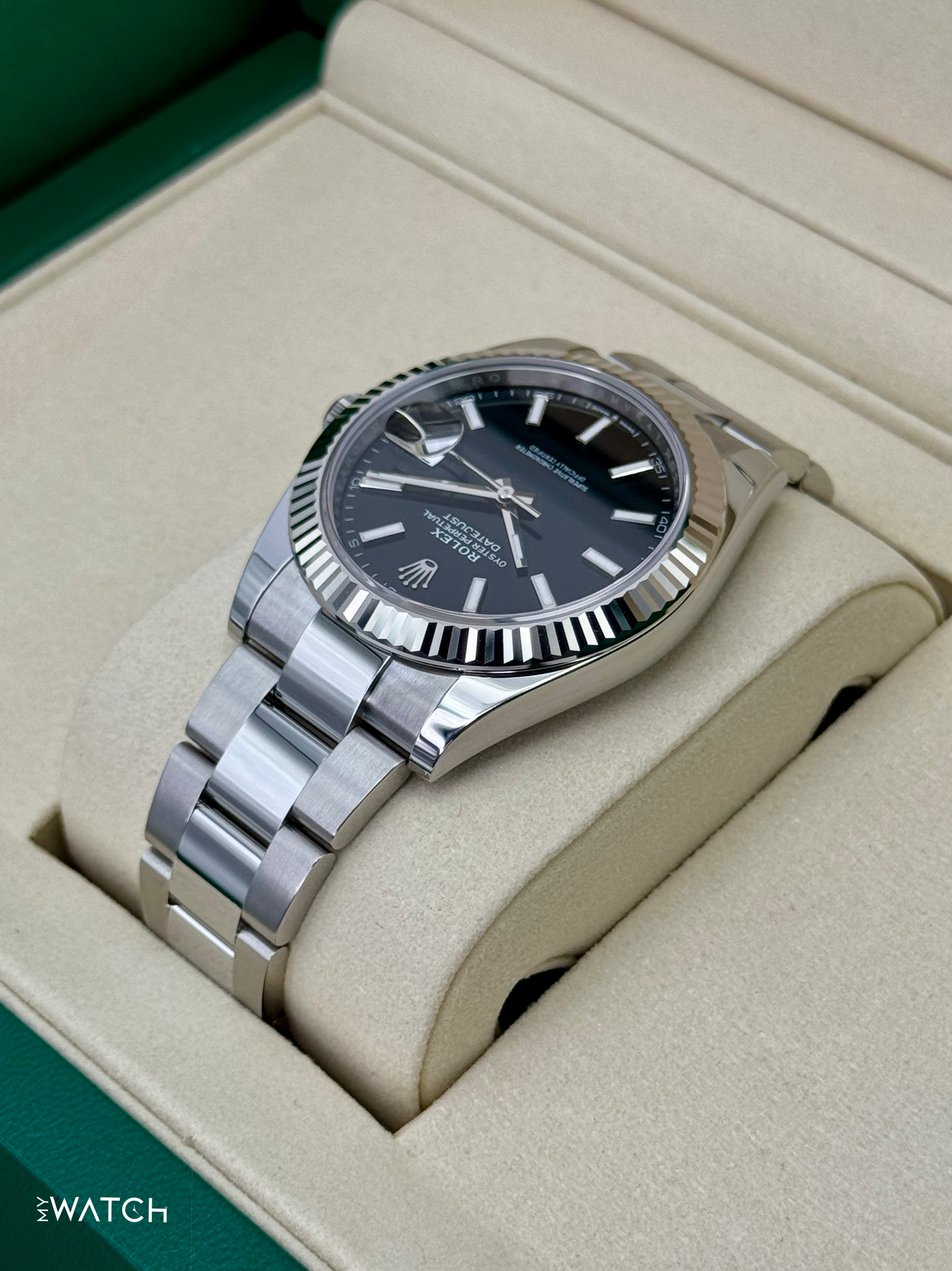 NEW 2025 Rolex Datejust 41mm 126334 Oyster Black Dial