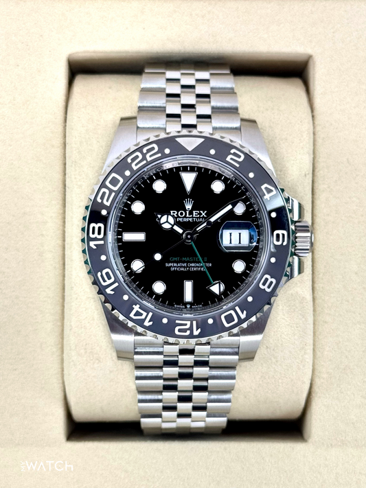NEW 2025 Rolex GMT-Master II "Bruce Wayne" 40mm 126710GRNR Jubilee
