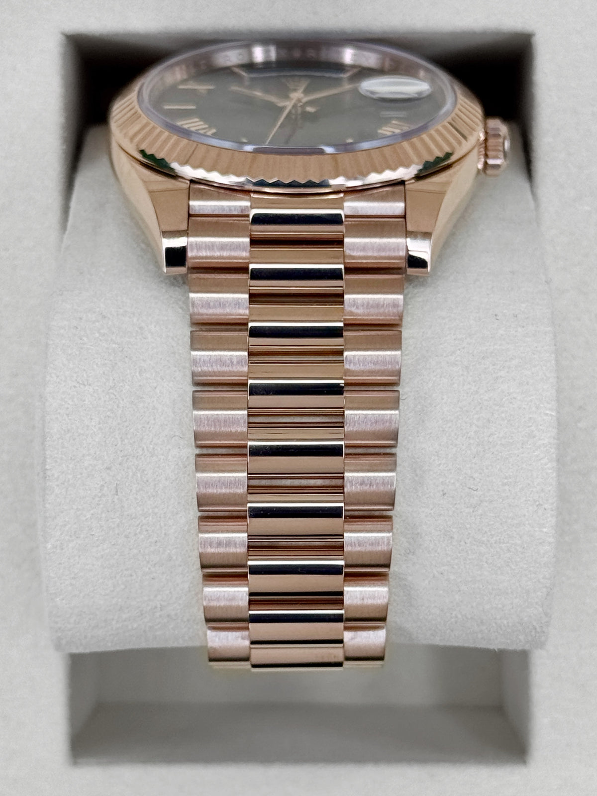 2026 Rolex Day-Date 40mm 228235 Presidential Slate Ombre Dial