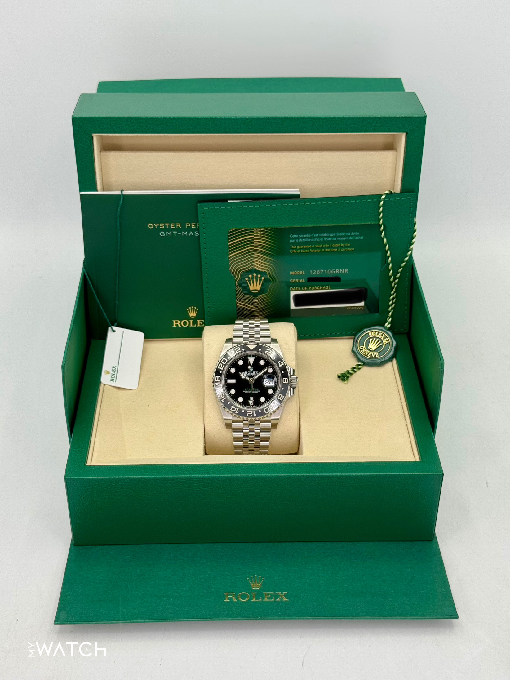 ROLEX ジュエリーボックス グリーン NEW 2025 Rolex GMT-Master II 