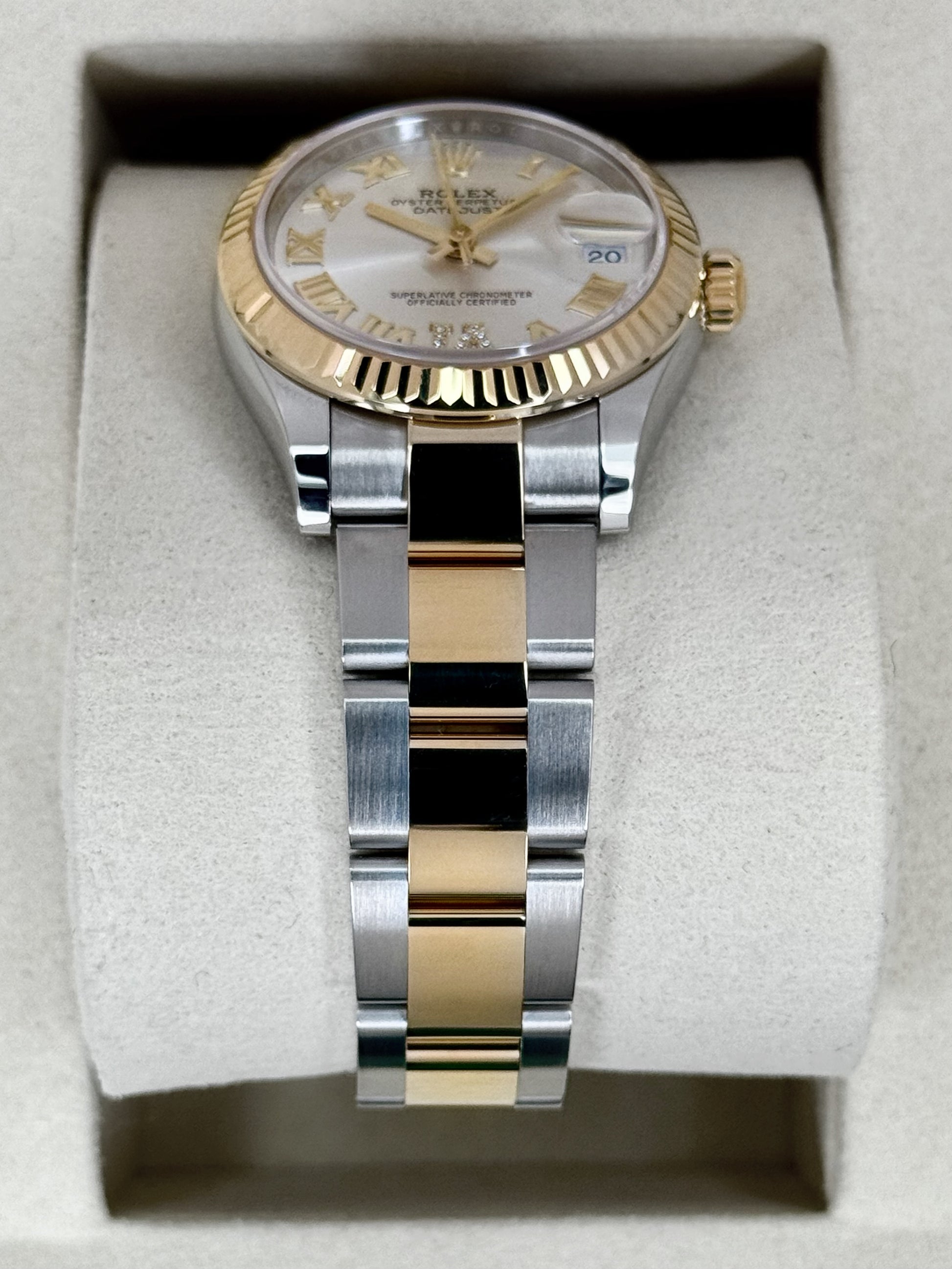 NEW 2026 Rolex Datejust 31mm 278273 Two-Tone Oyster Silver Dial - MyWatchLLC