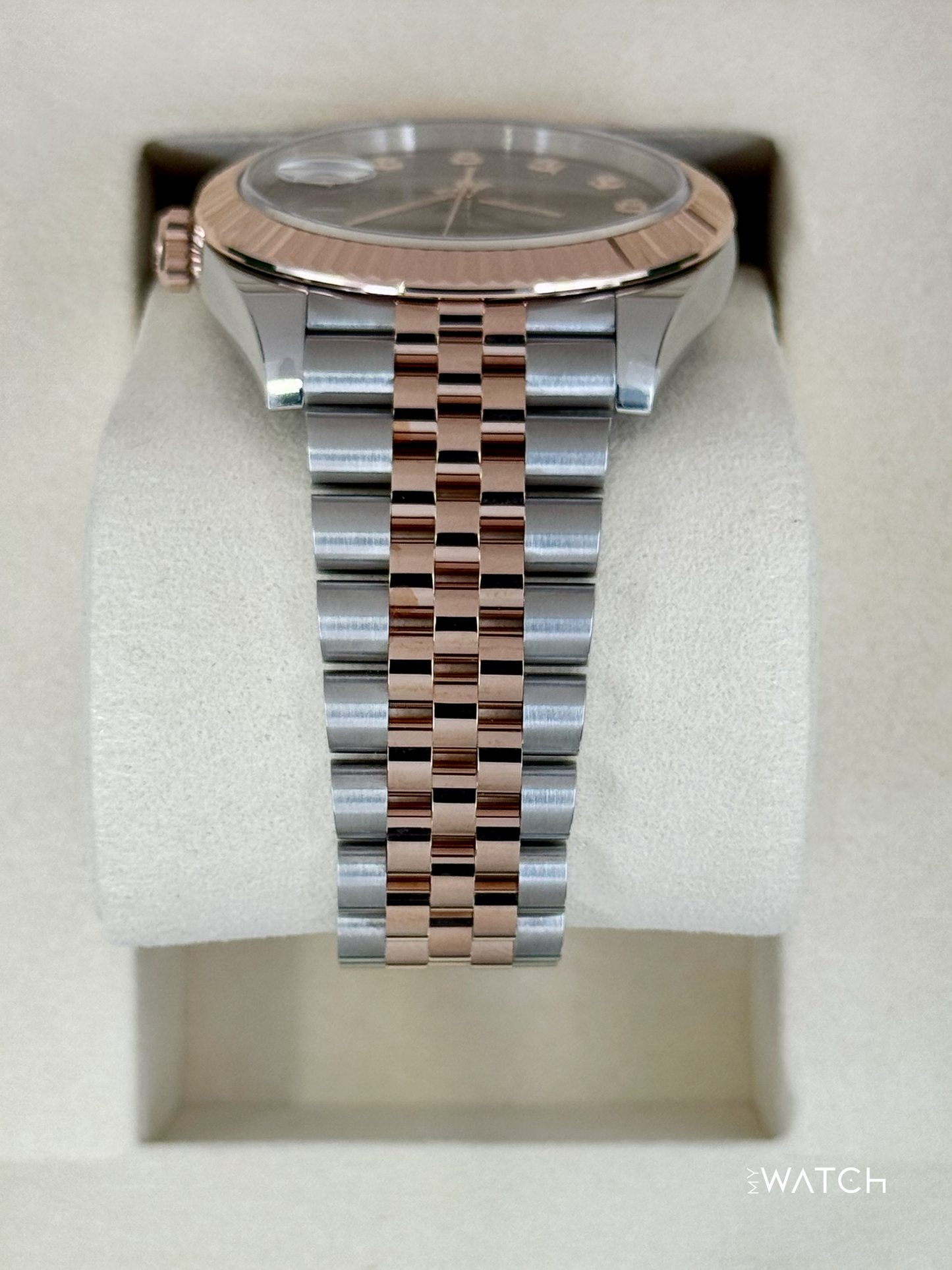 NEW 2025 Rolex Datejust 41mm 126331 Two-Tone Chocolate Diamond Dial