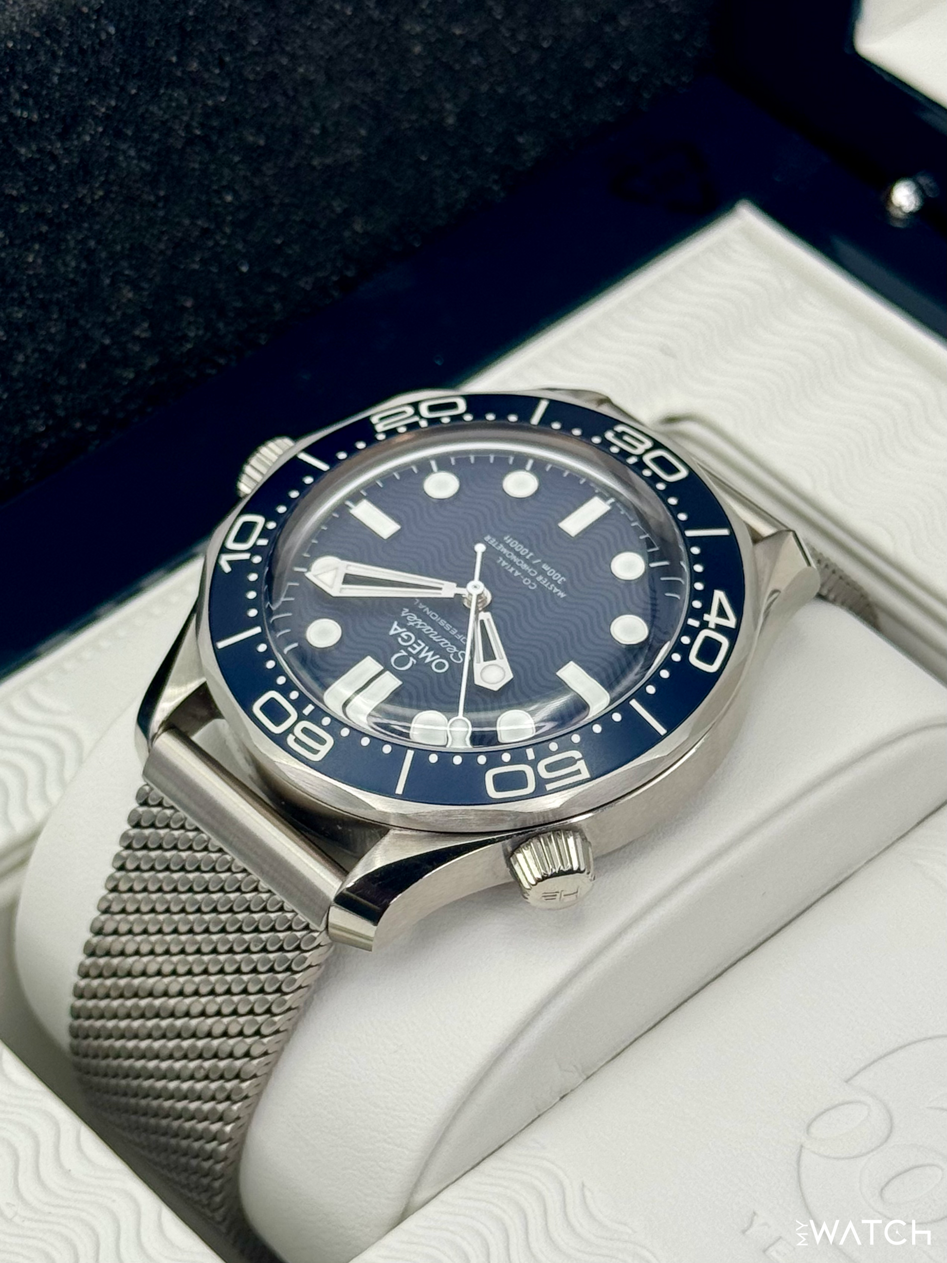 2024 Omega Seamaster Diver 300M 42mm 210.30.42.20.03.002 Blue Dial - MyWatchLLC