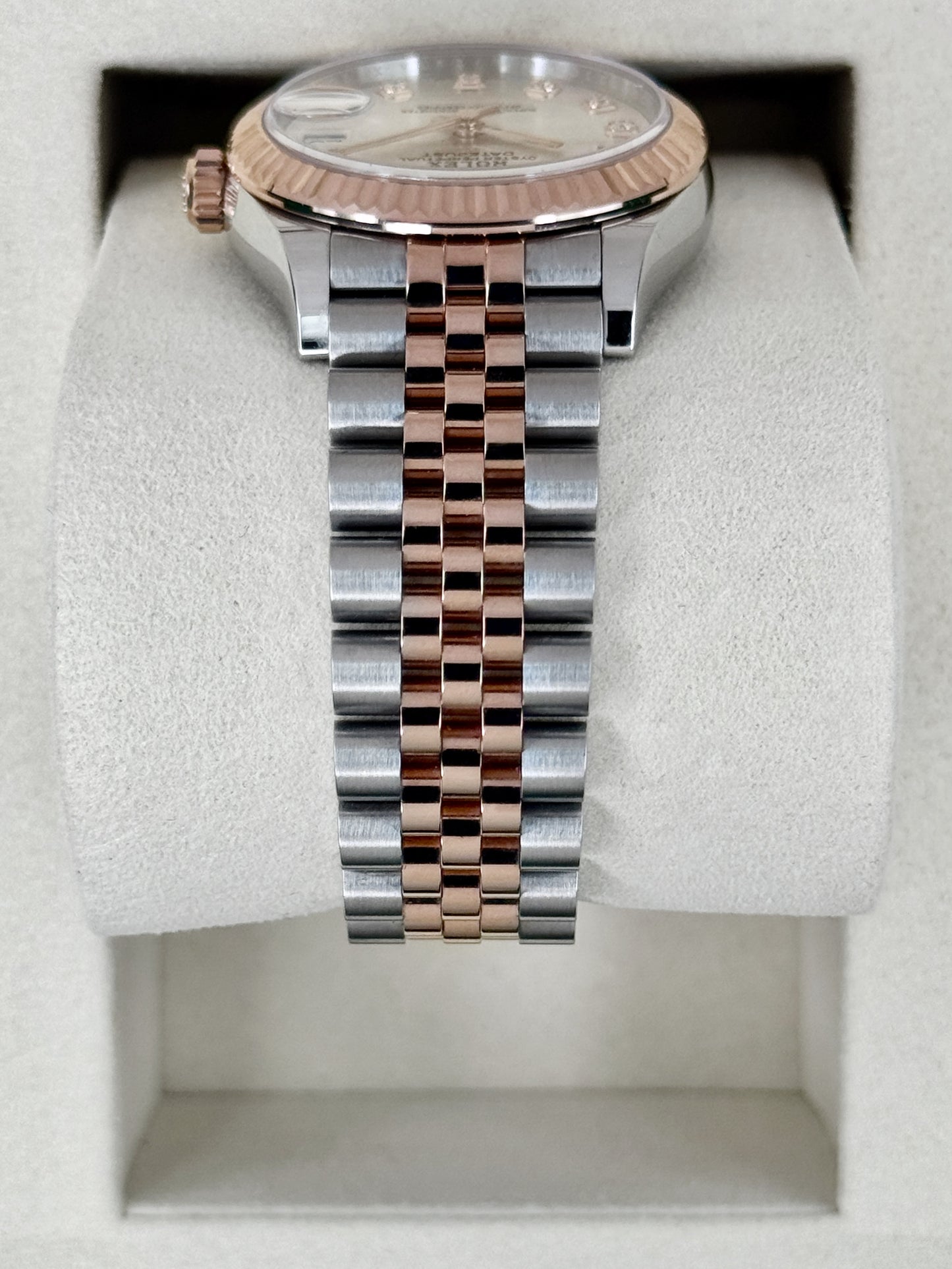2026 Rolex Datejust 31mm 278271 Two-Tone Jubilee Silver Diamond Dial