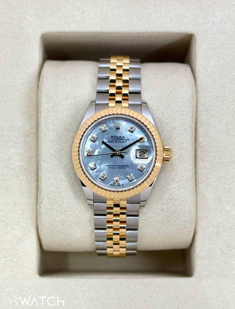 NEW 2026 Rolex Lady Datejust 28mm 279173 Jubilee MOP Diamond Dial