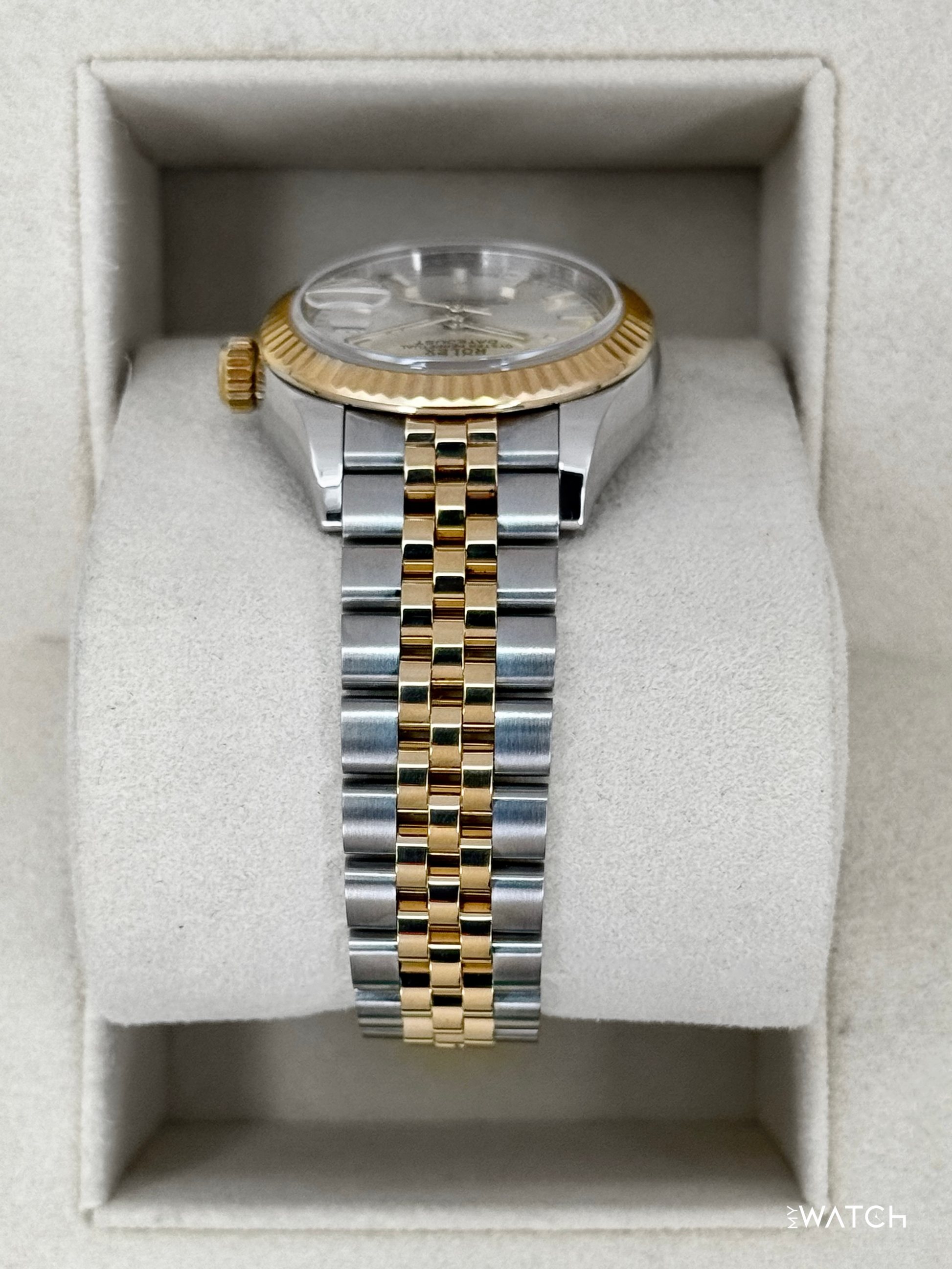 2020 Rolex Lady Datejust 28mm 279173 Two-Tone Jubilee Silver Dial - MyWatchLLC
