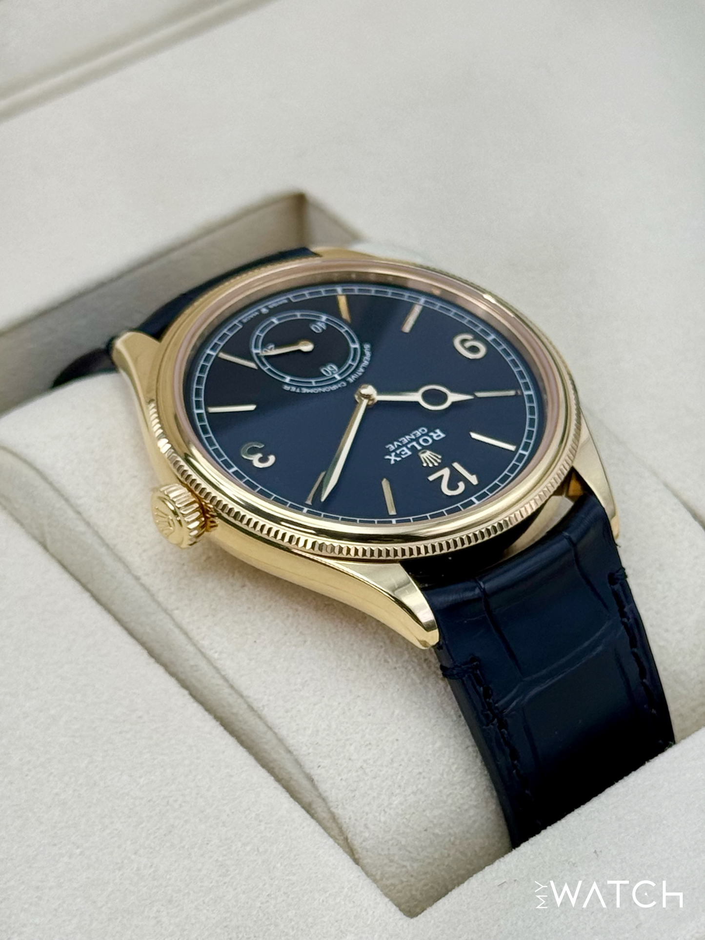 NEW 2025 Rolex 1908 39mm 52508 Yellow Gold Black Dial