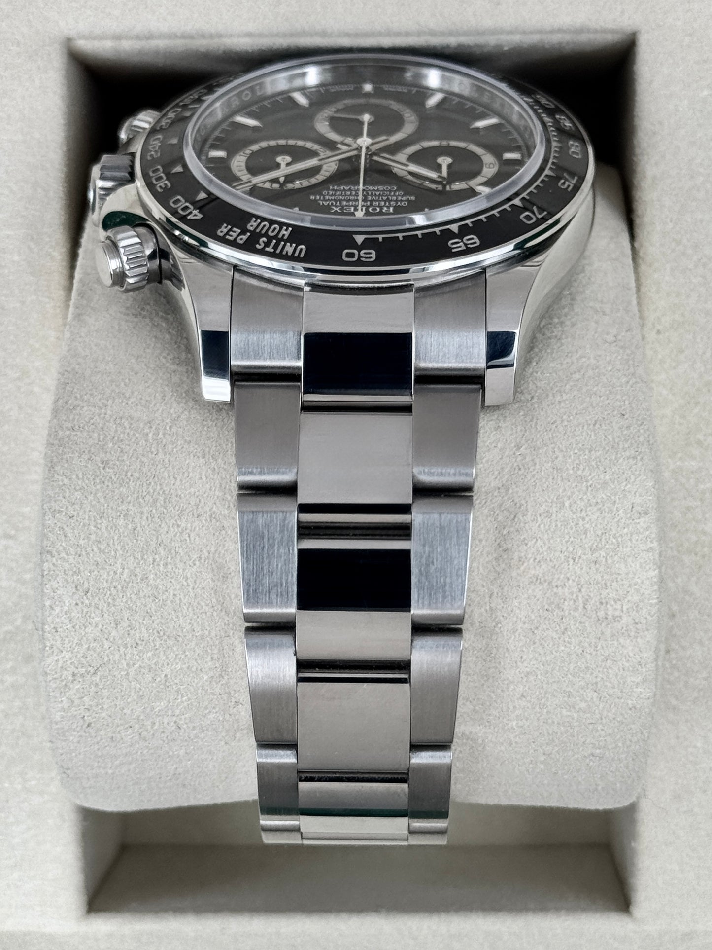 2025 Rolex Daytona 40mm 126500LN Stainless Steel Black Dial