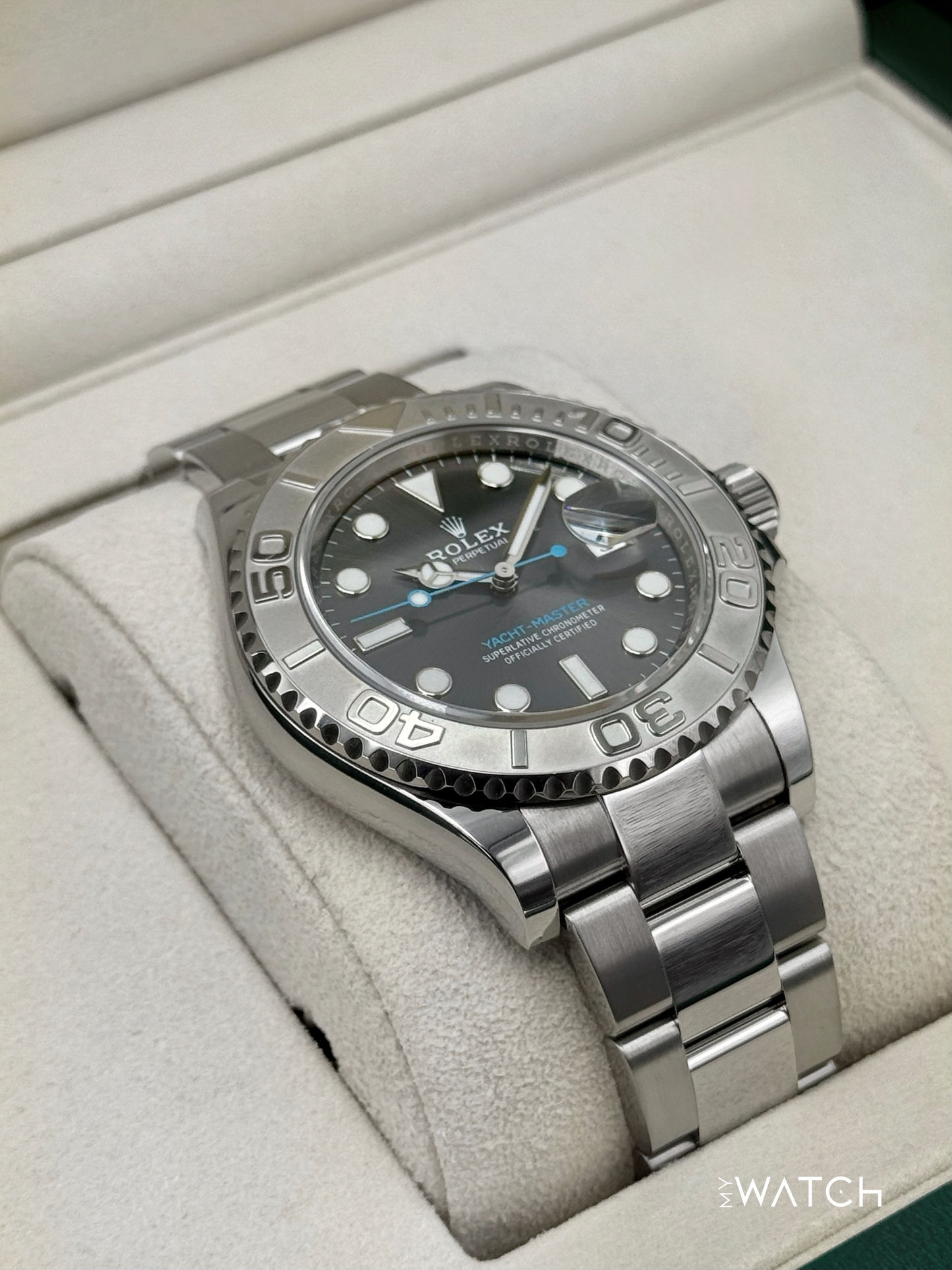 2025 Rolex Yacht-Master 40mm 126622 Stainless Steel Rhodium Dial