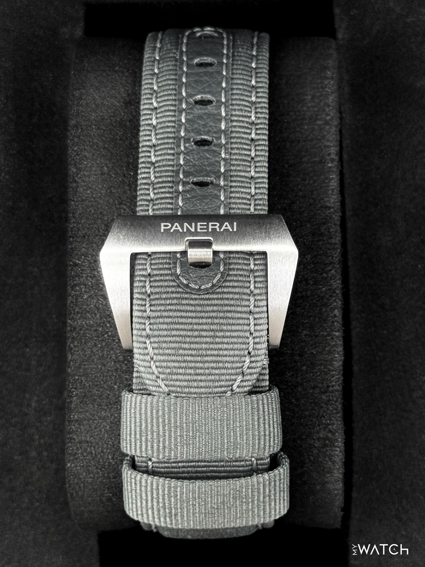 2022 Panerai Quarantaquattro 44mm PAM01288 Stainless Steel Grey Dial - MyWatchLLC