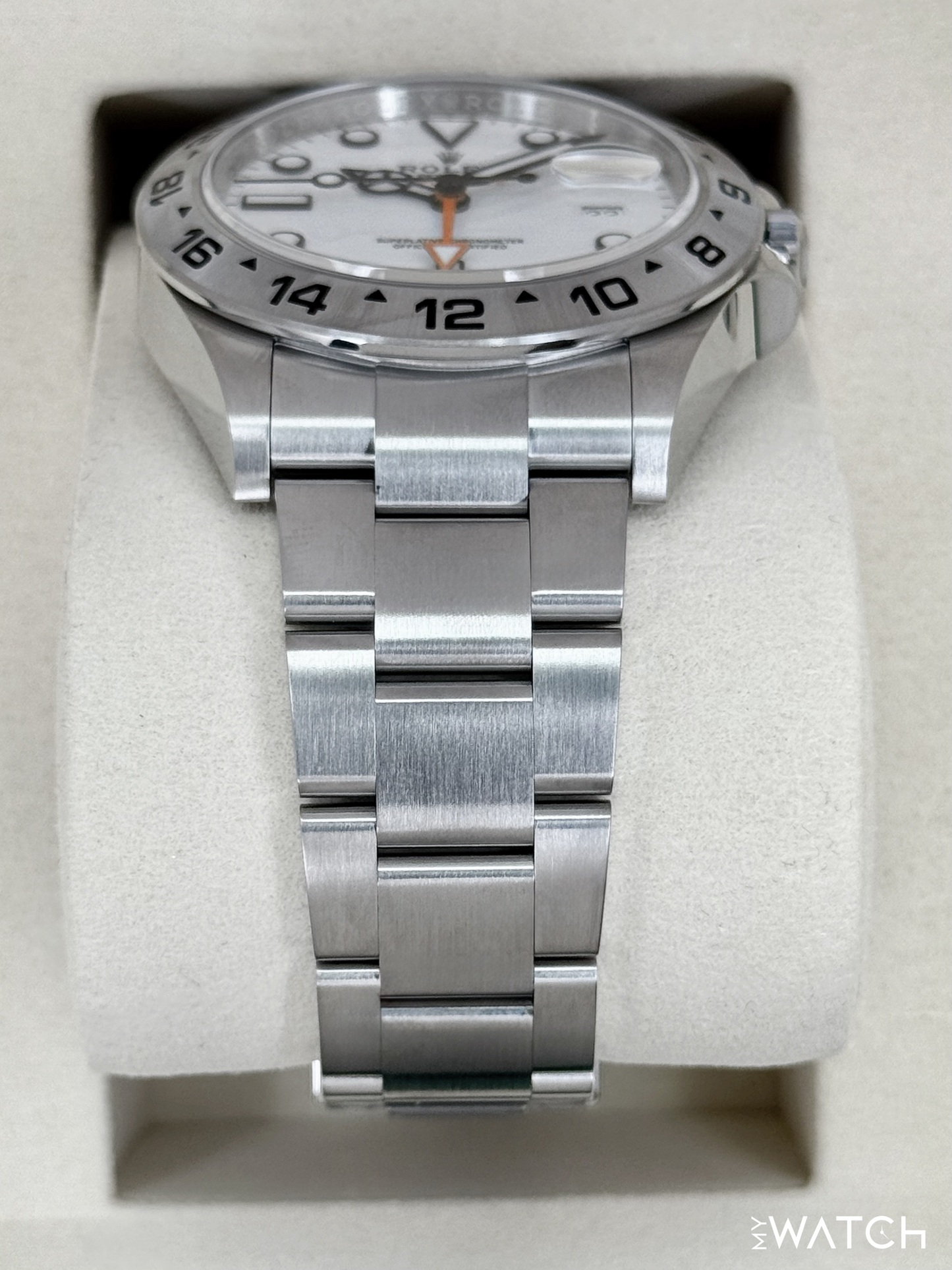 NEW 2026 Rolex Explorer II 42mm 226570 Polar White Dial (STICKERED) - MyWatchLLC