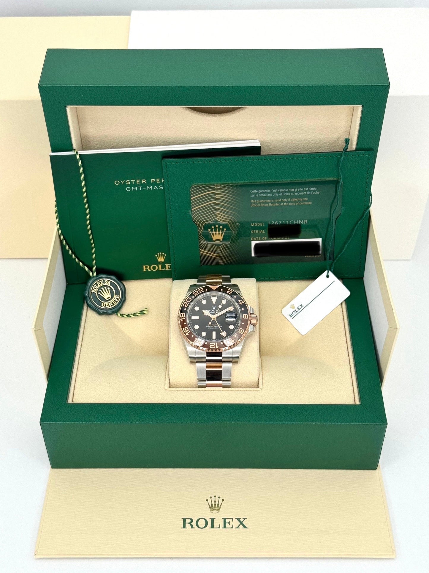 NEW 2024 Rolex GMT-Master II "Rootbeer" 40mm 126711CHNR Black Dial - MyWatchLLC