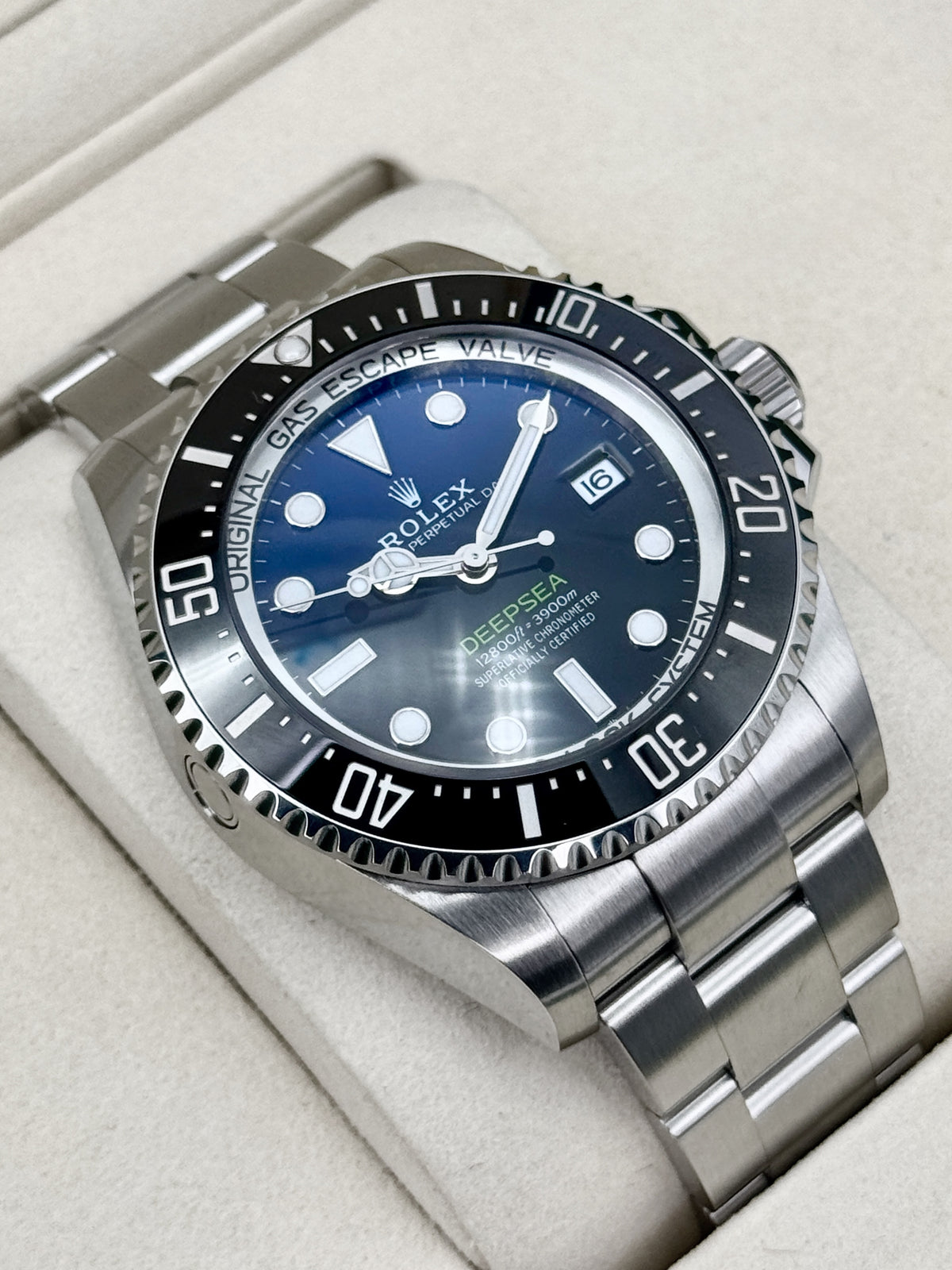 2025 Rolex Deepsea James Cameron 44mm 136660 Blue Dial