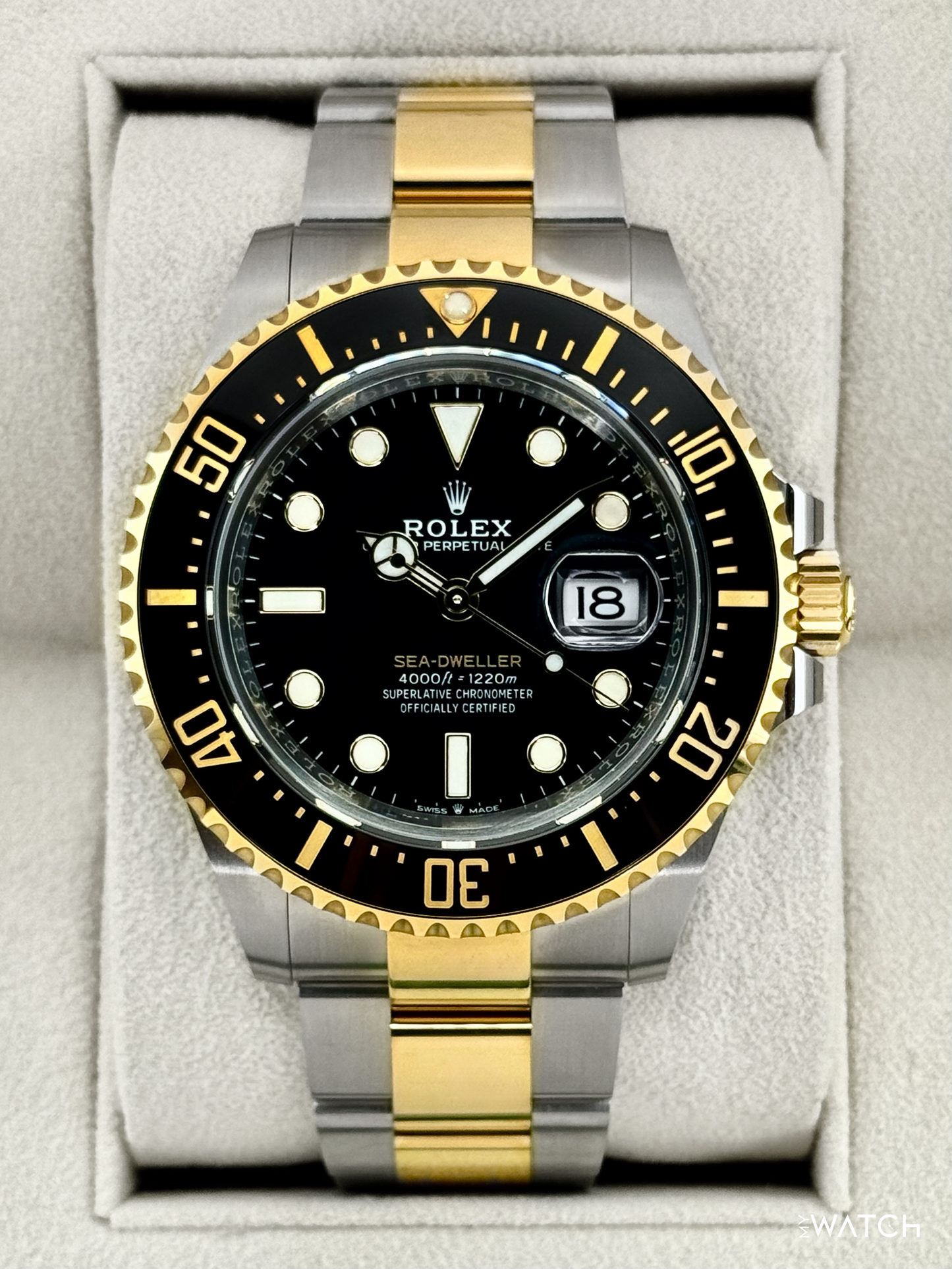 NEW 2022 Rolex Sea-Dweller 43mm 126603 Two-Tone Black Dial