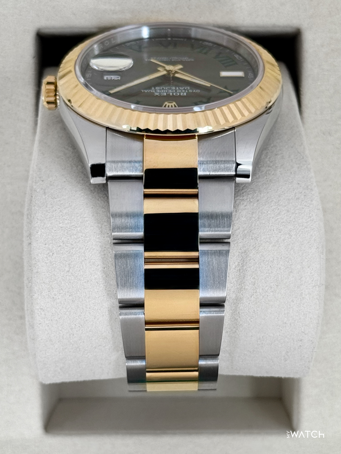 NEW 2026 Rolex Datejust 41mm 126333 Two-Tone Oyster Wimbledon Dial - MyWatchLLC