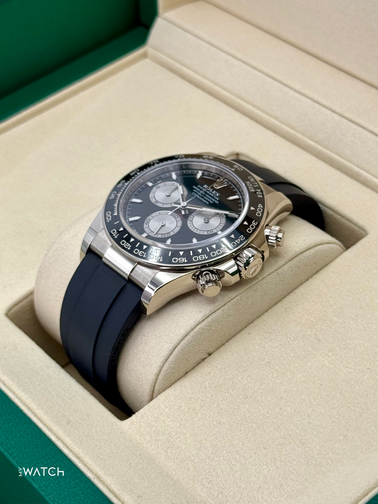 NEW 2025 Rolex Daytona "Baby Le Mans" 40mm 126519LN White Gold Black Dial