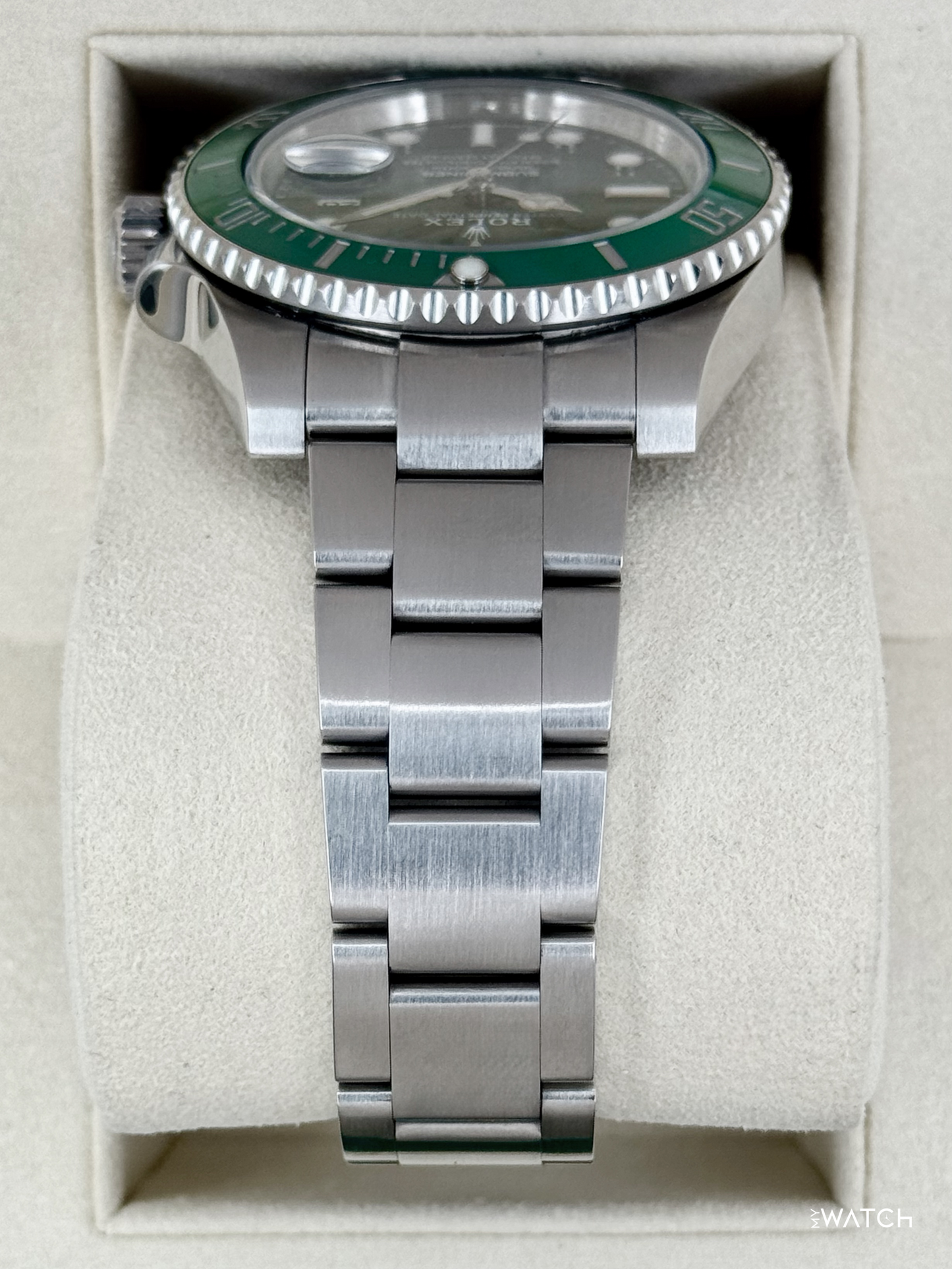 2020 Rolex Submariner “Hulk” 40mm 116610LV Green Dial (GREEN CARD) - MyWatchLLC